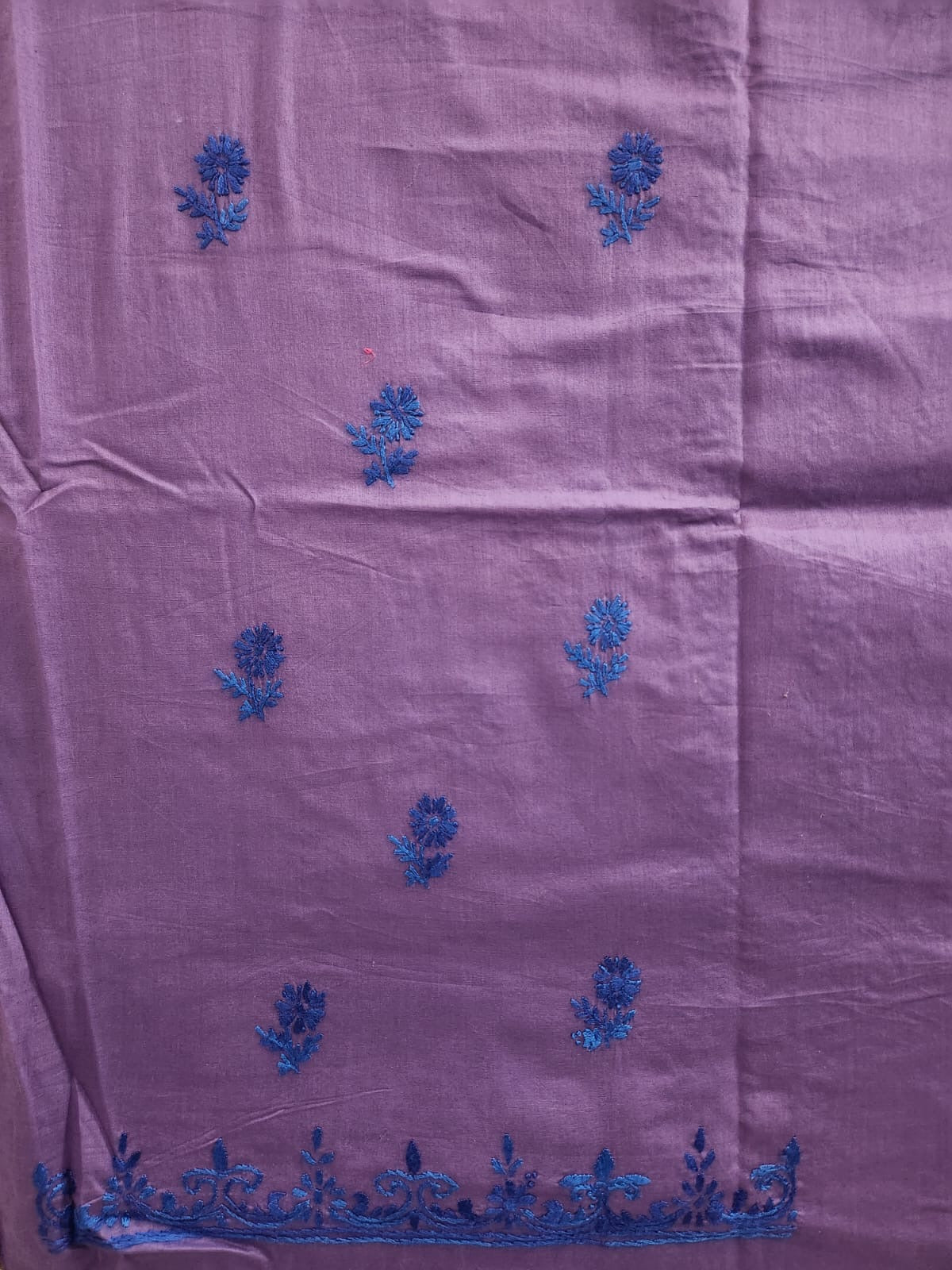 Budget wali lawn hand embroidered shirt