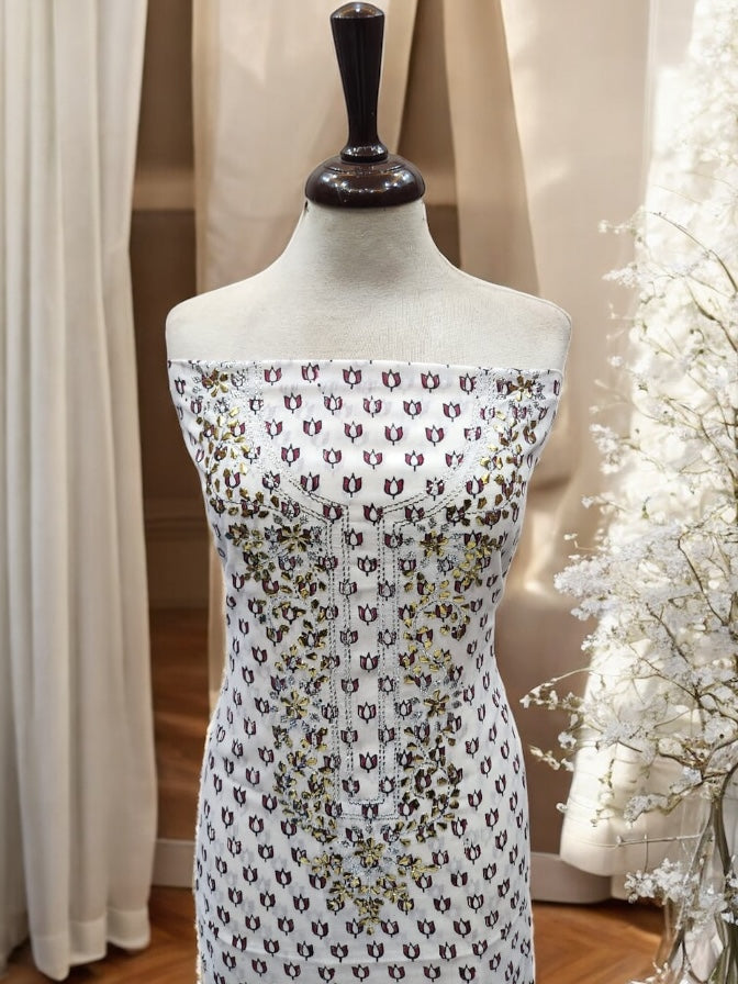 Neen tara Mukesh Shirt Maroon shade