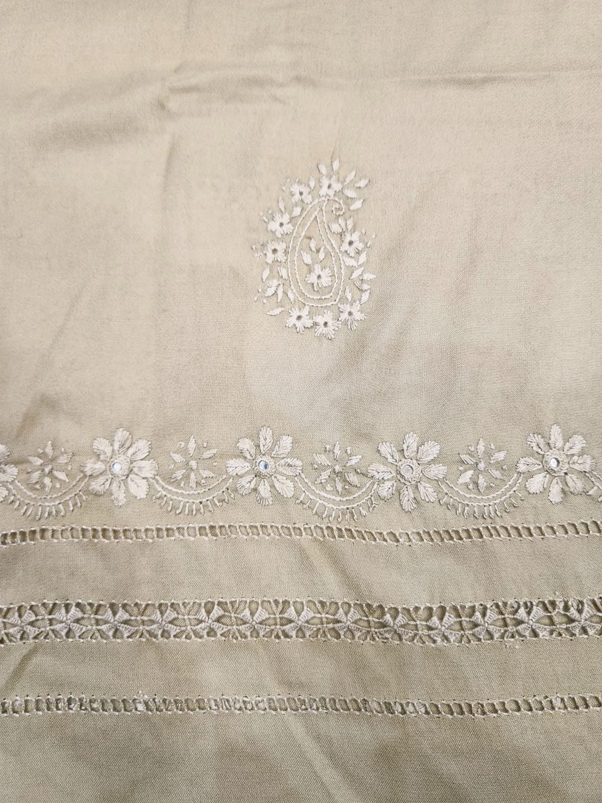 Marina Tarkashi Embriodered jaal shirt