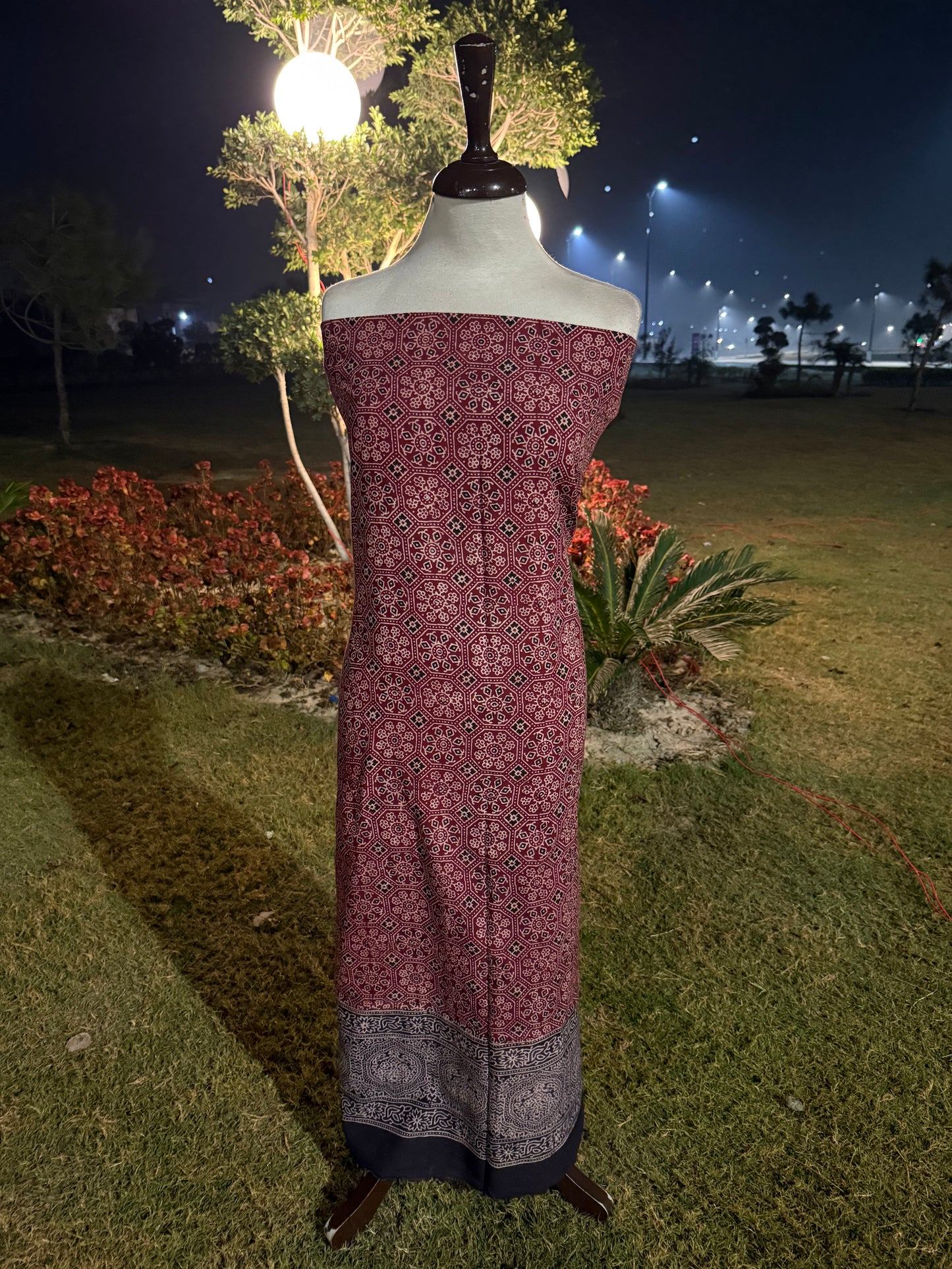 Lawn Natural Dyed shirt and dupatta