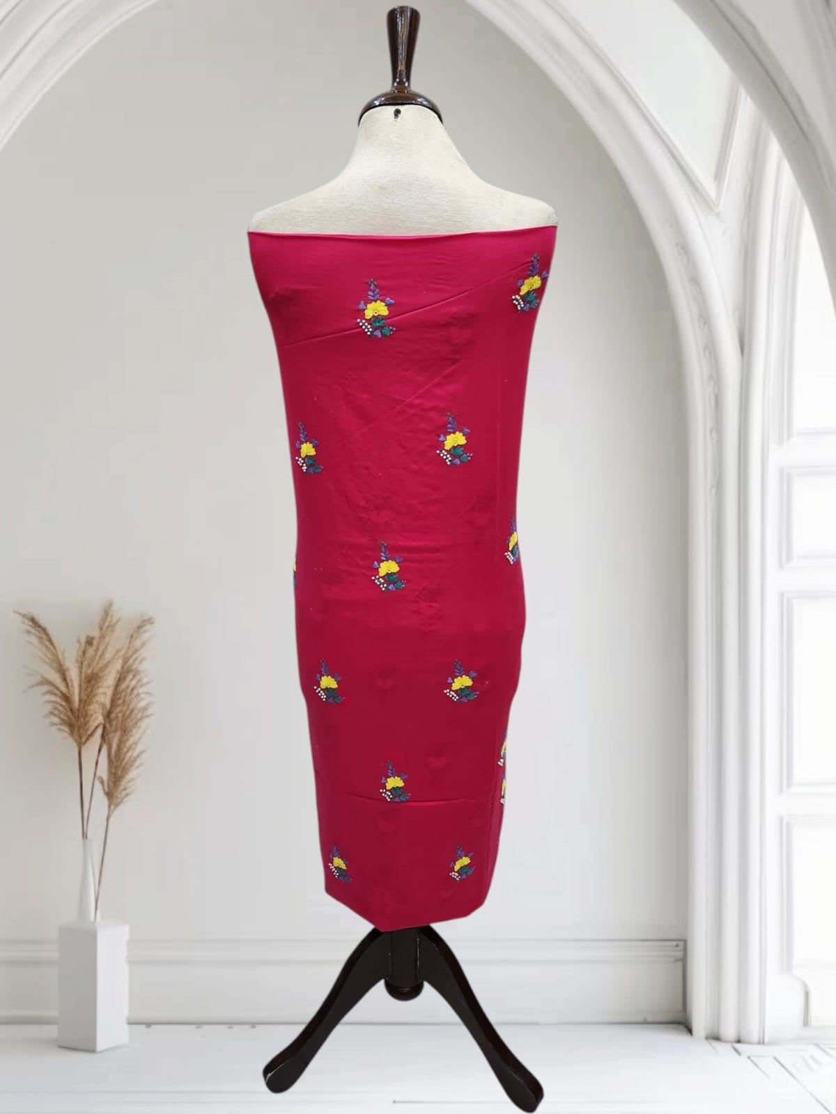 Most beautiful lawn hand embroidered shirt