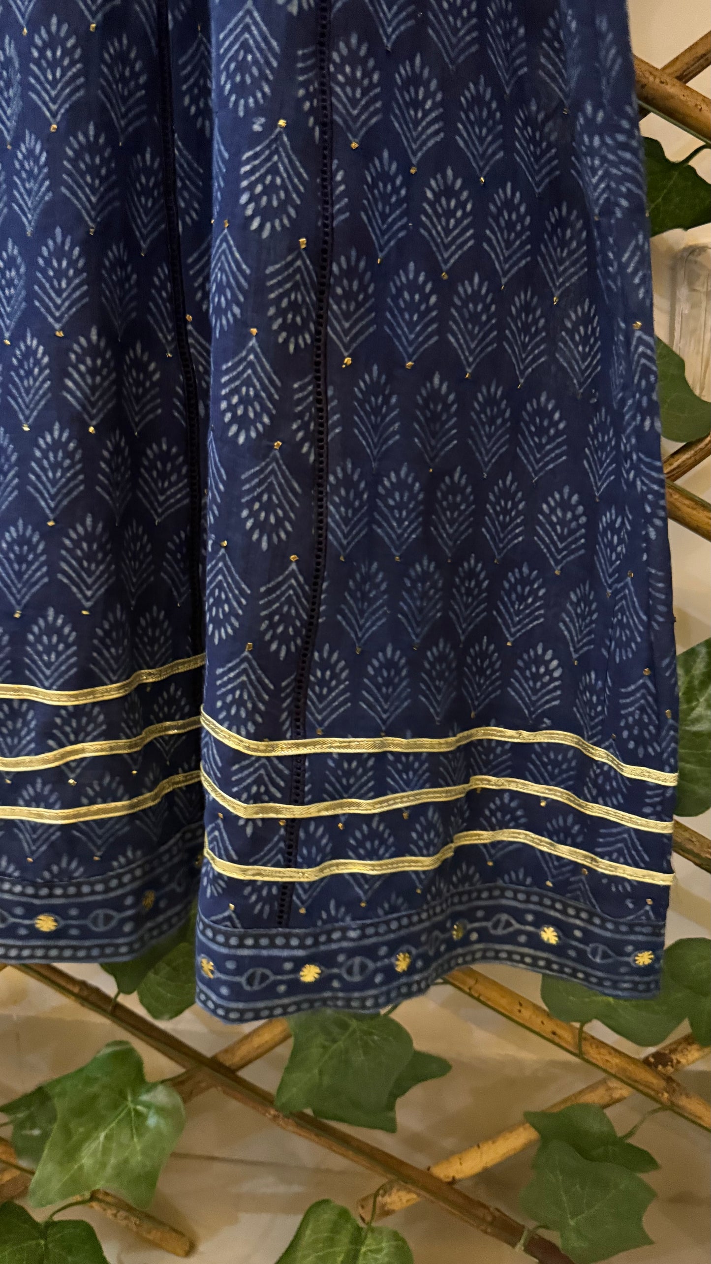 Large size long Dress Lawn