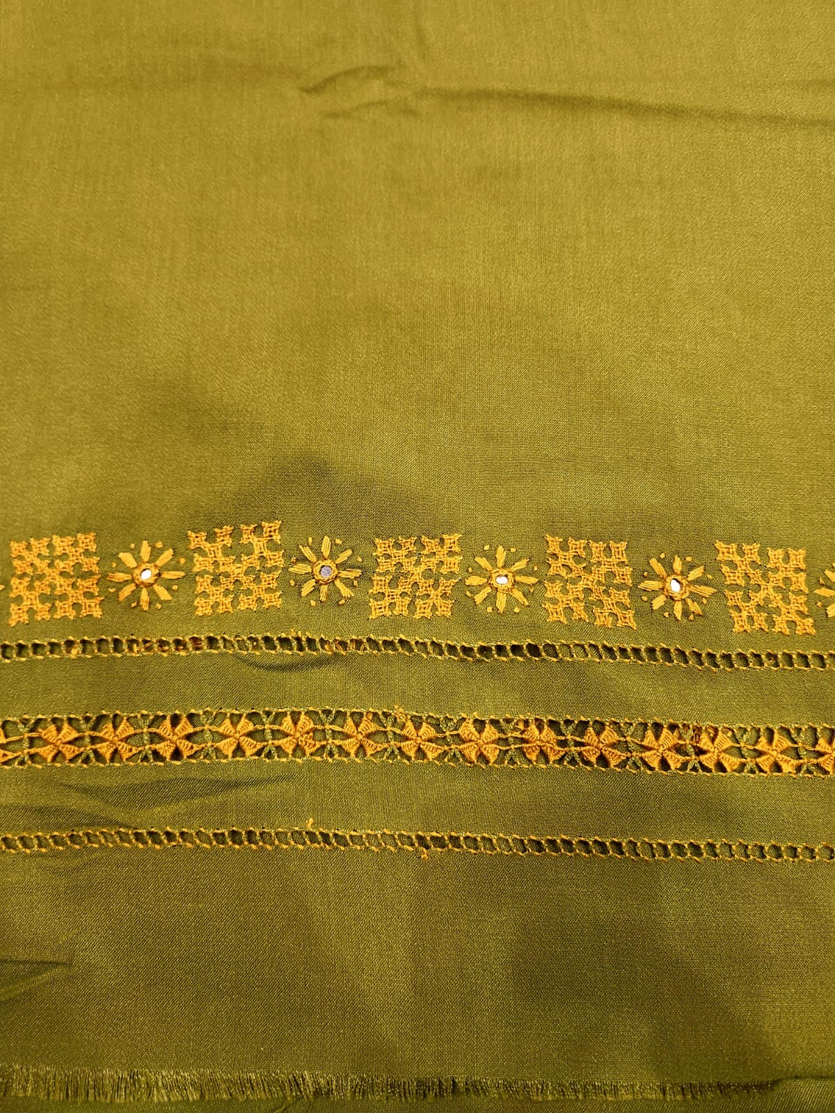 Marina Tarkashi Sindhi Embroidered shirt