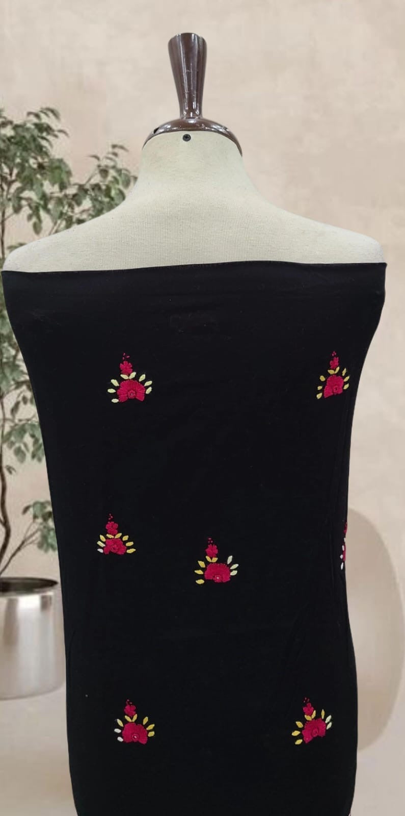 Black Beauty Heavy Hand Embroidered Shirt