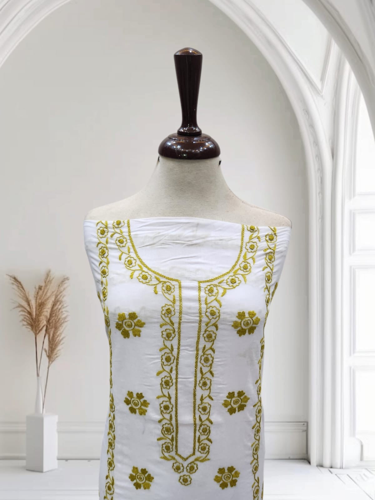 Gulab patti embroidered Shirt