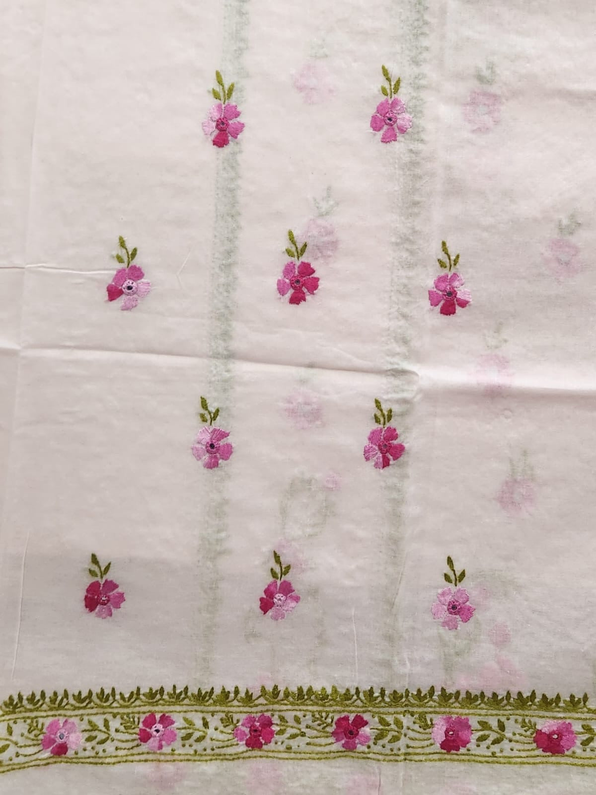 Most beautiful Daman embroidered lawn shirt