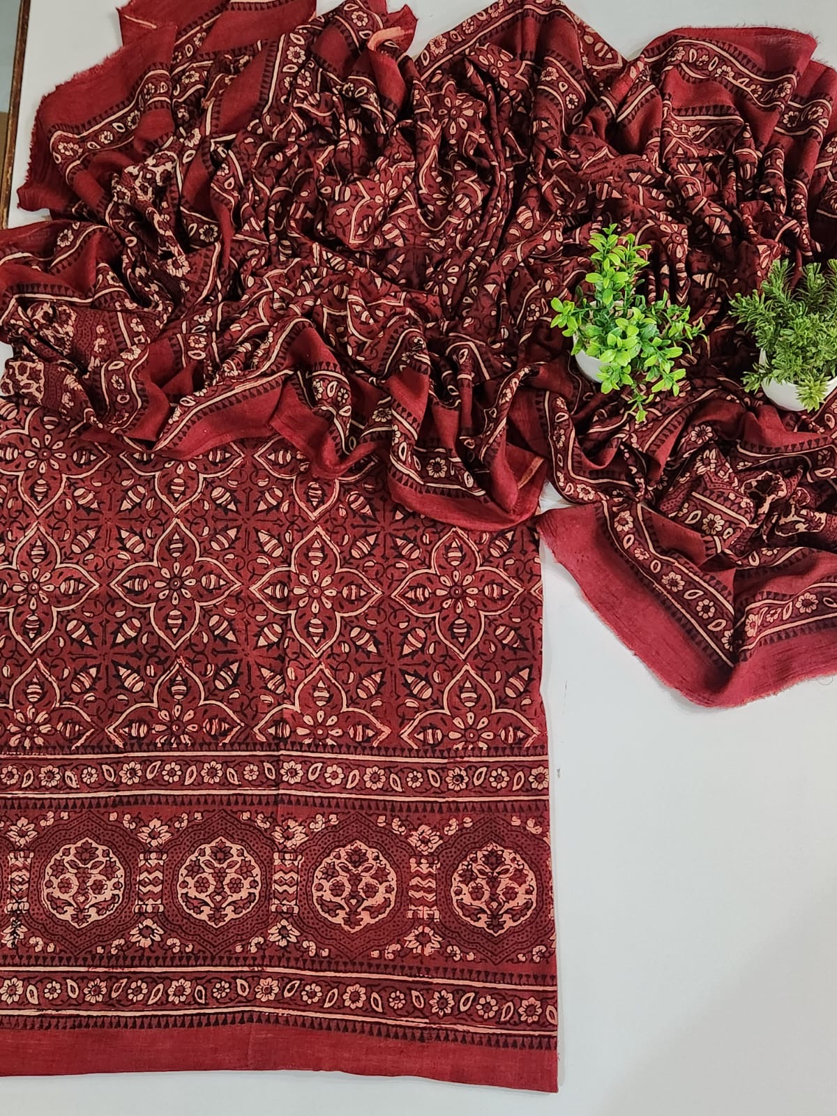 Lawn natural dyed 2pc
