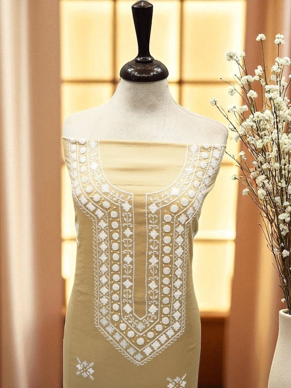 Sale wali lawn Shirt beige shade