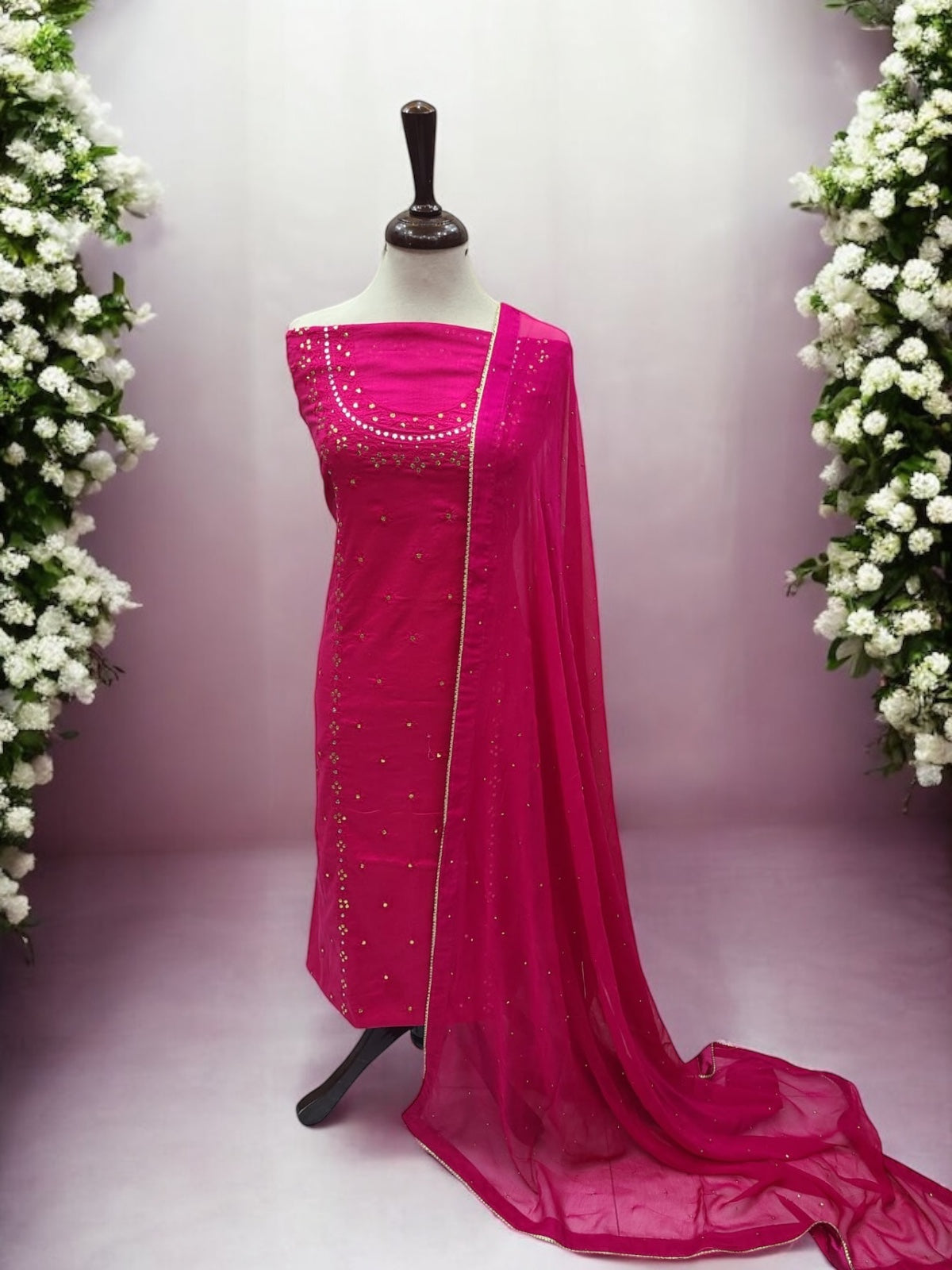 Eid Collection with Chiffon Dupatta 2pc