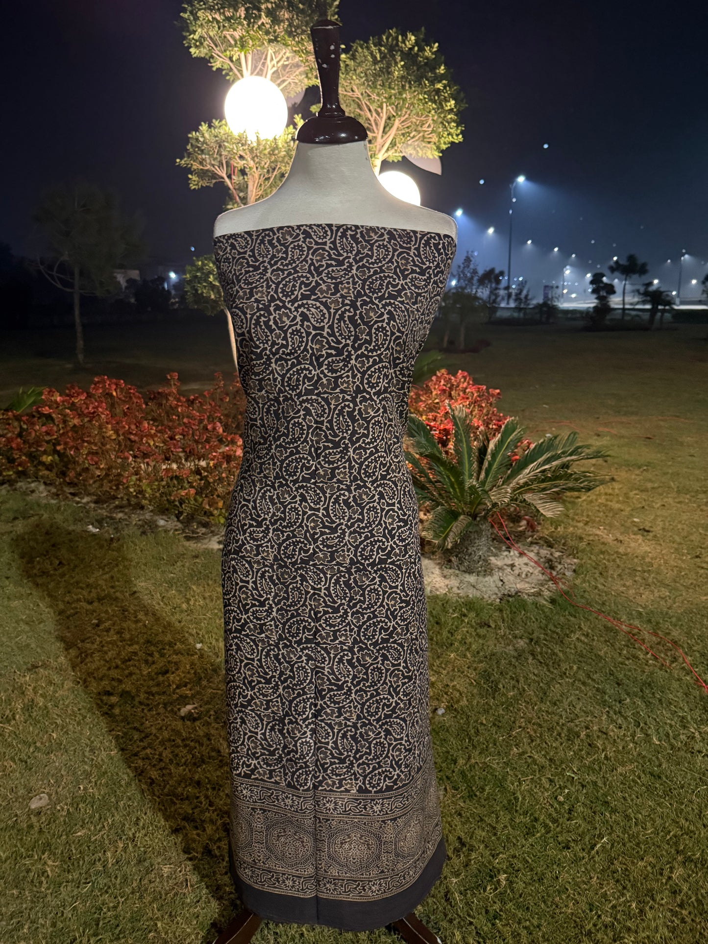 New shade Lawn Natural dyed shirt and Dupatta