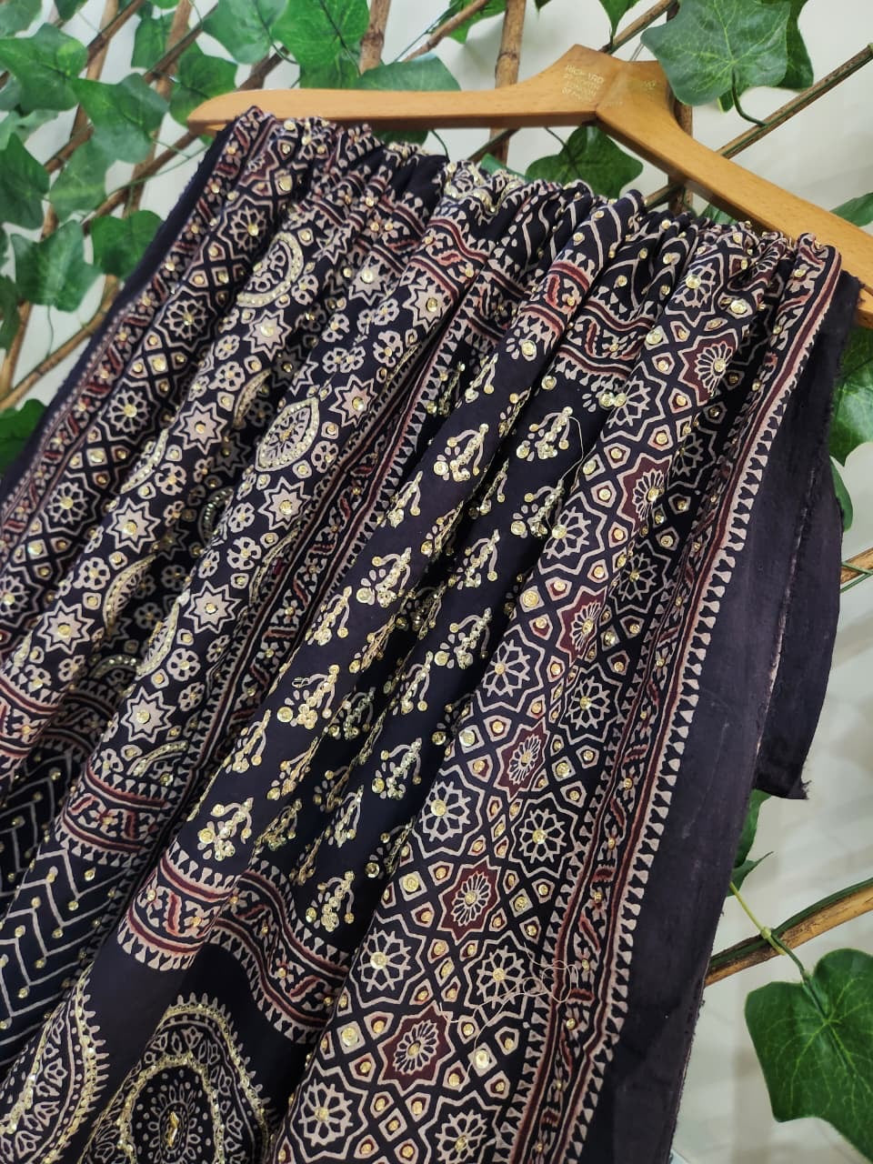 Lawn Adda Work Natural Dyed Big Size Dupatta