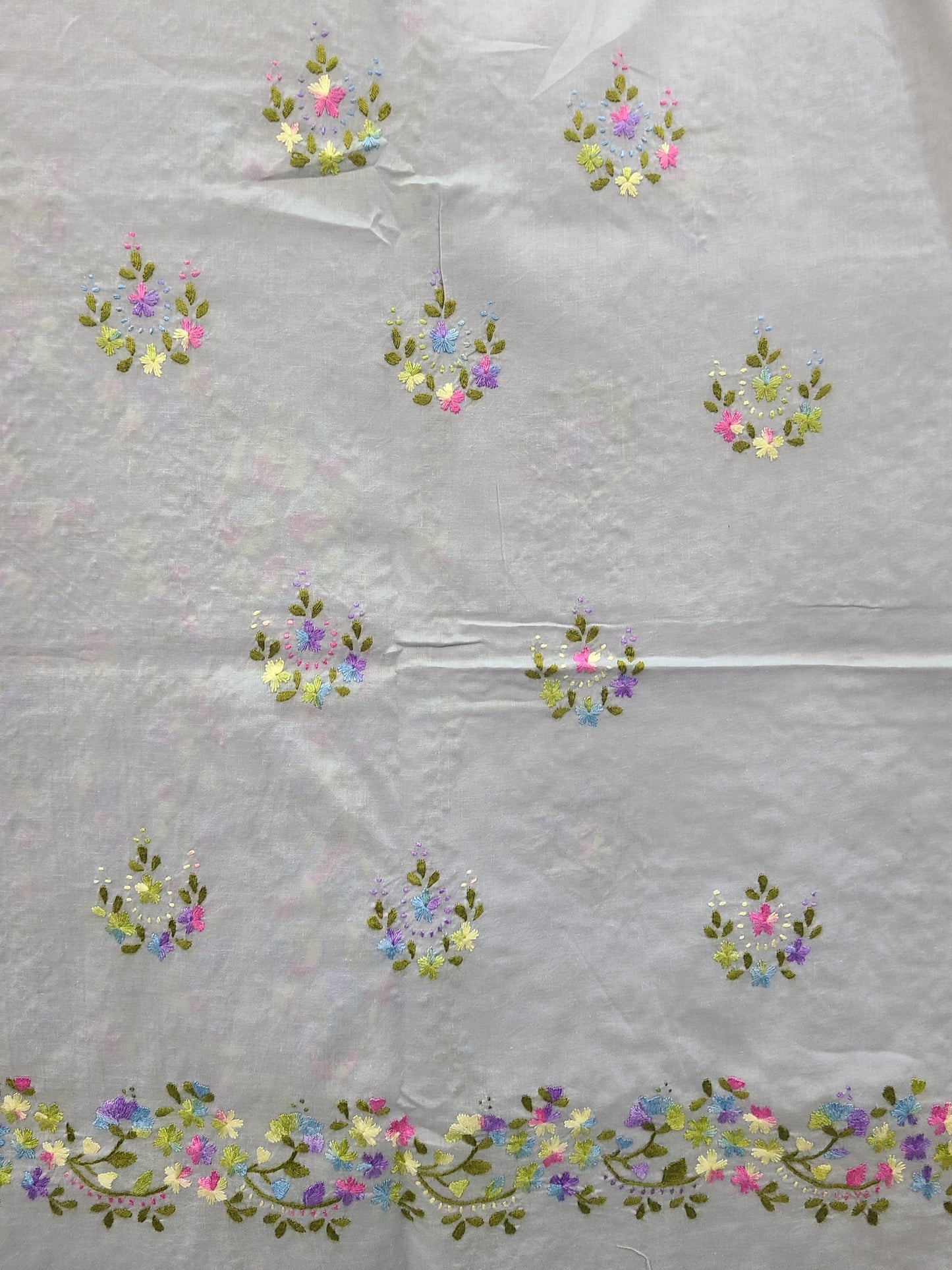 Rajanpuri Lawn Hand Embroidered Shirt