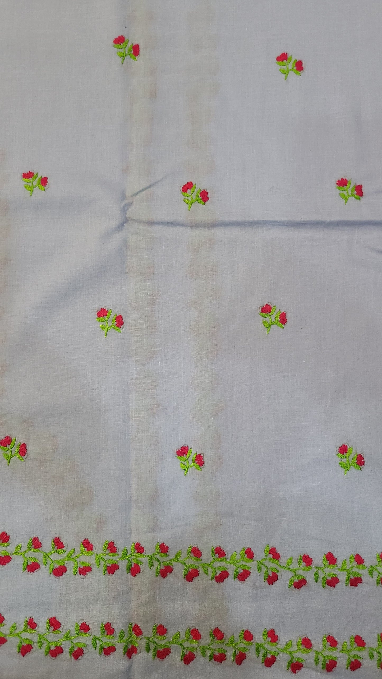 2pc Lawn Hand Embroidered Kurta style
