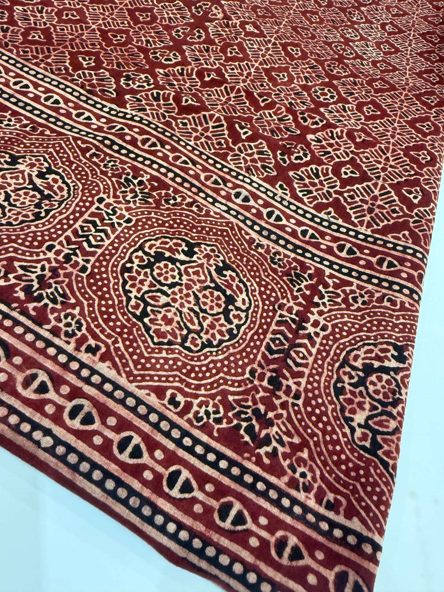 Maroon Lawn organic dyed shirt