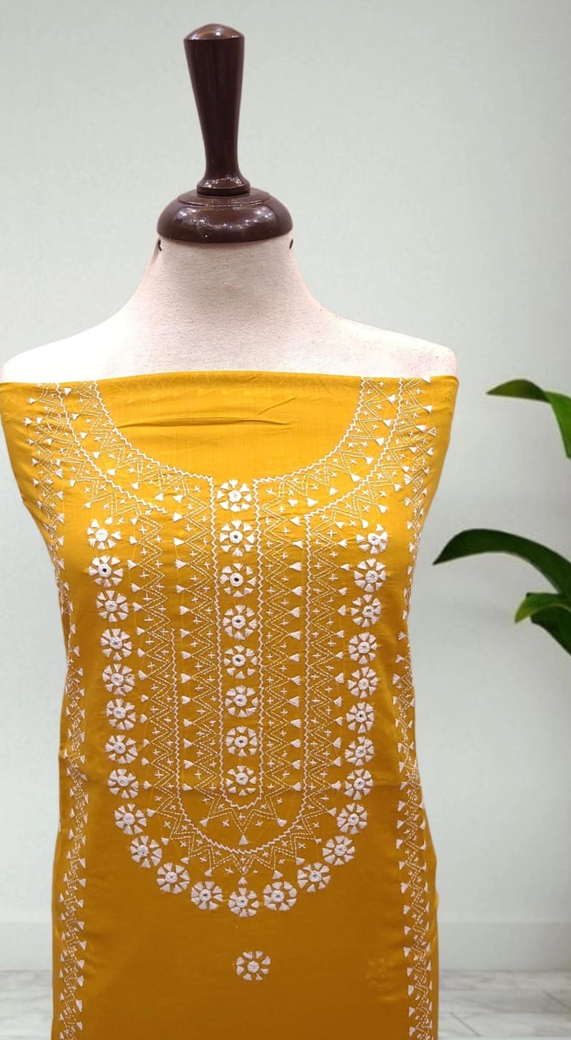 Guddi Tanka Hand Embroidered Lawn Shirt