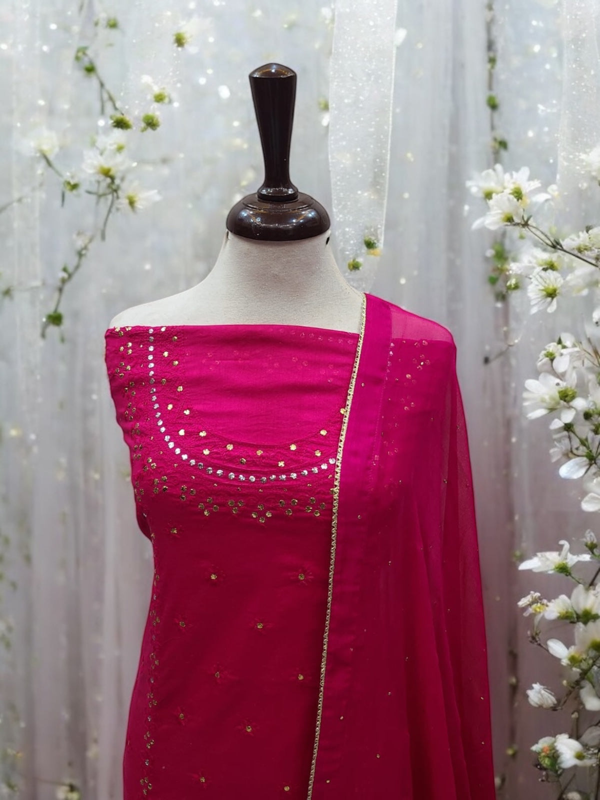 Eid Collection with Chiffon Dupatta 2pc