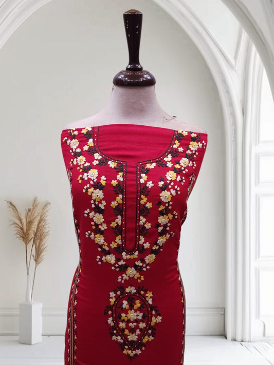 2pc Marina Tarkashi with hand embroidery