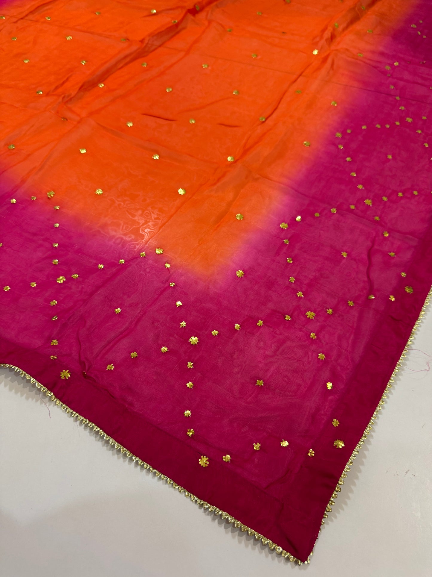 Medium silk Royal combination Mukesh Dupatta