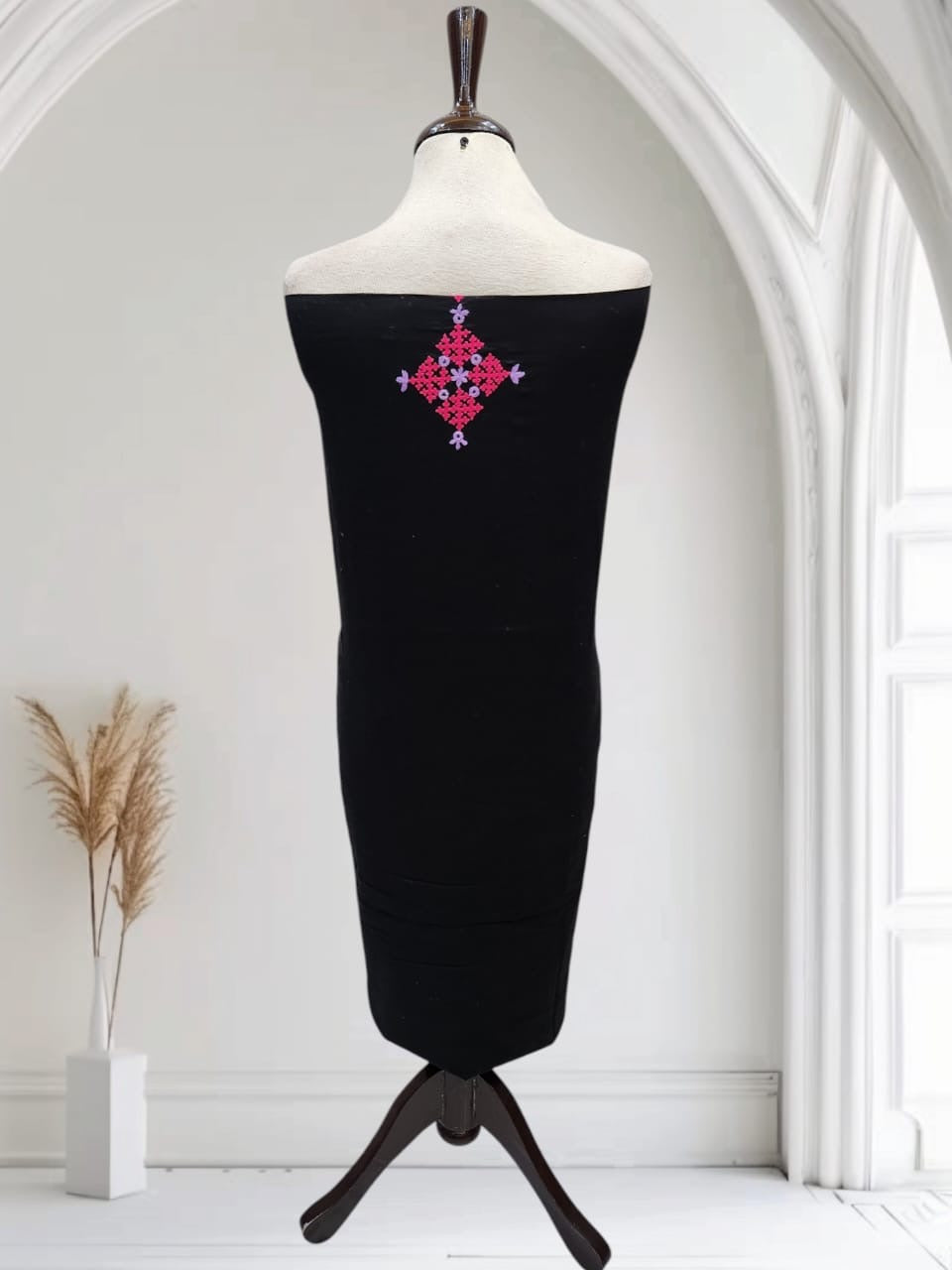 Tarkashi lawn hand embroidered shirt