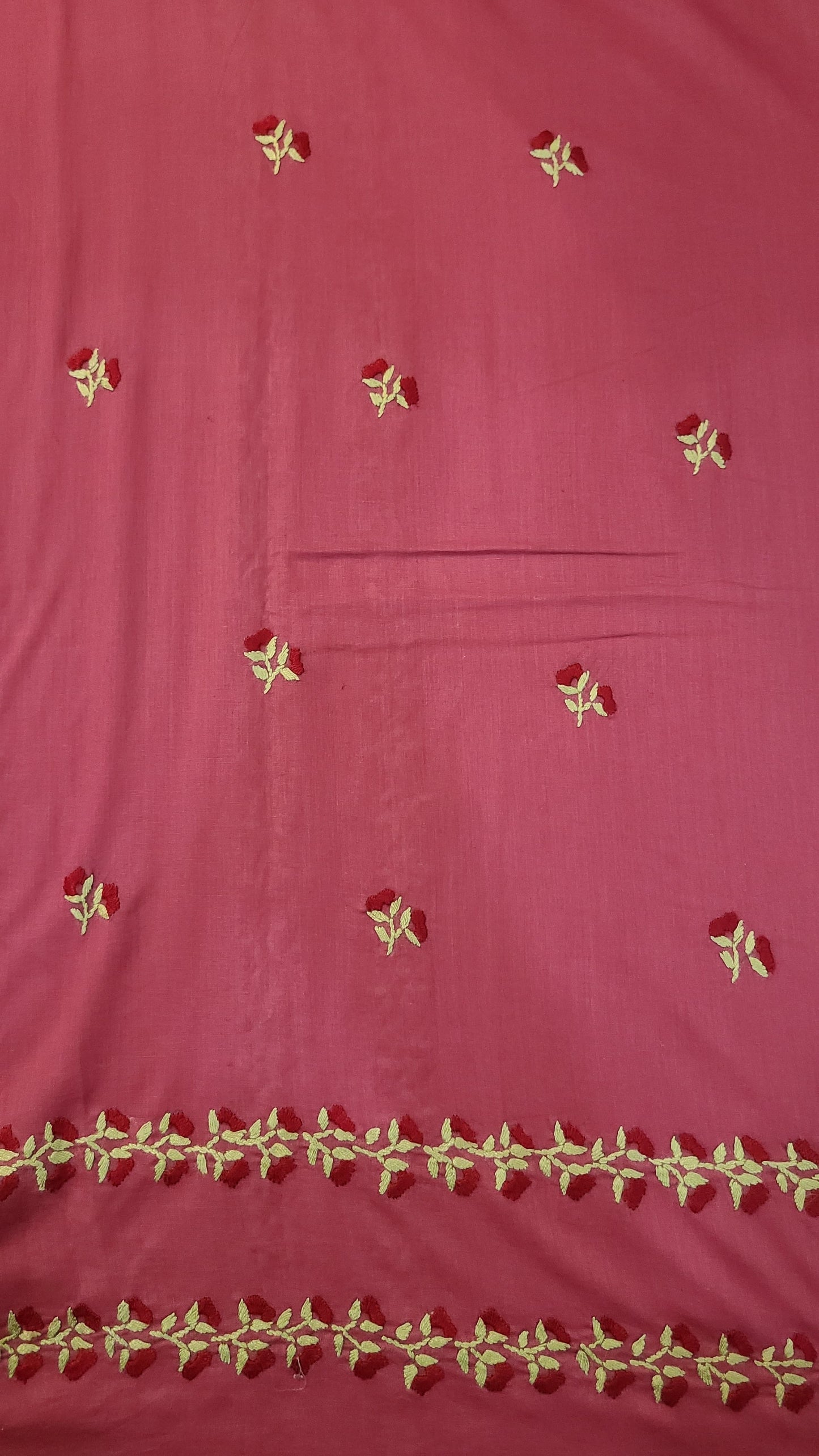 2pc Lawn Hand Embroidered Kurta Style