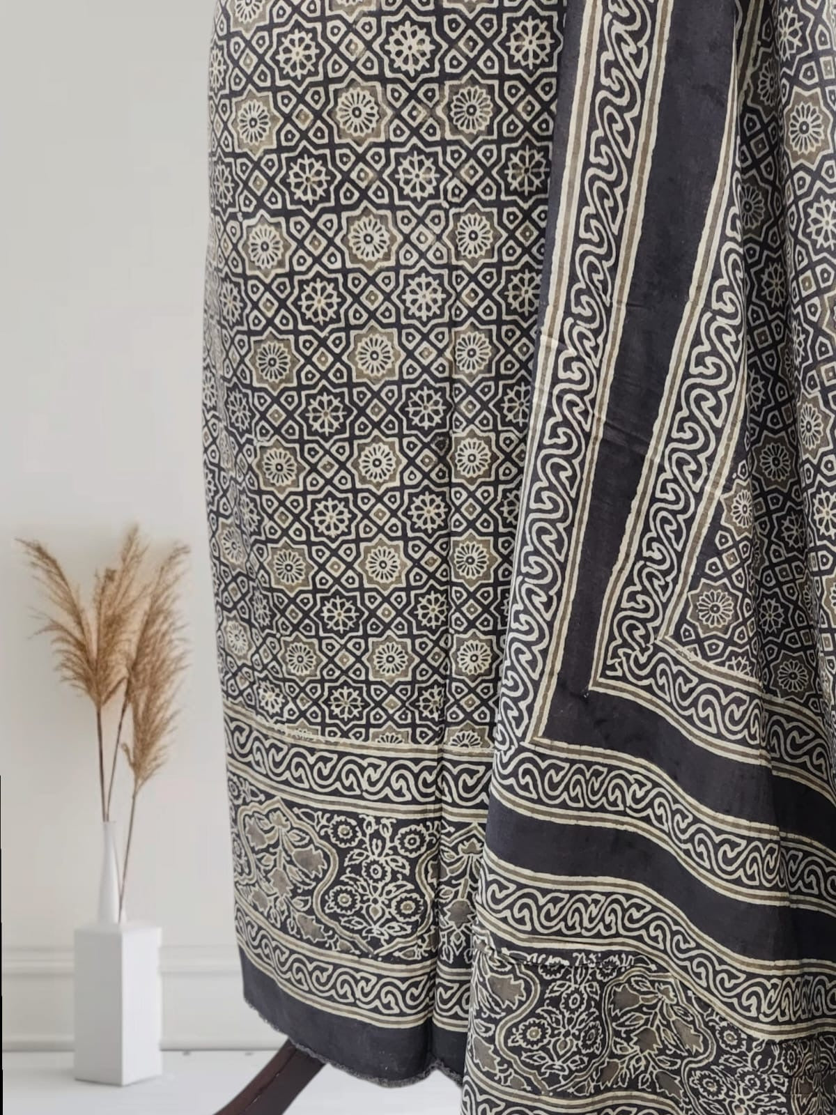 Natural dyed linen 2pc