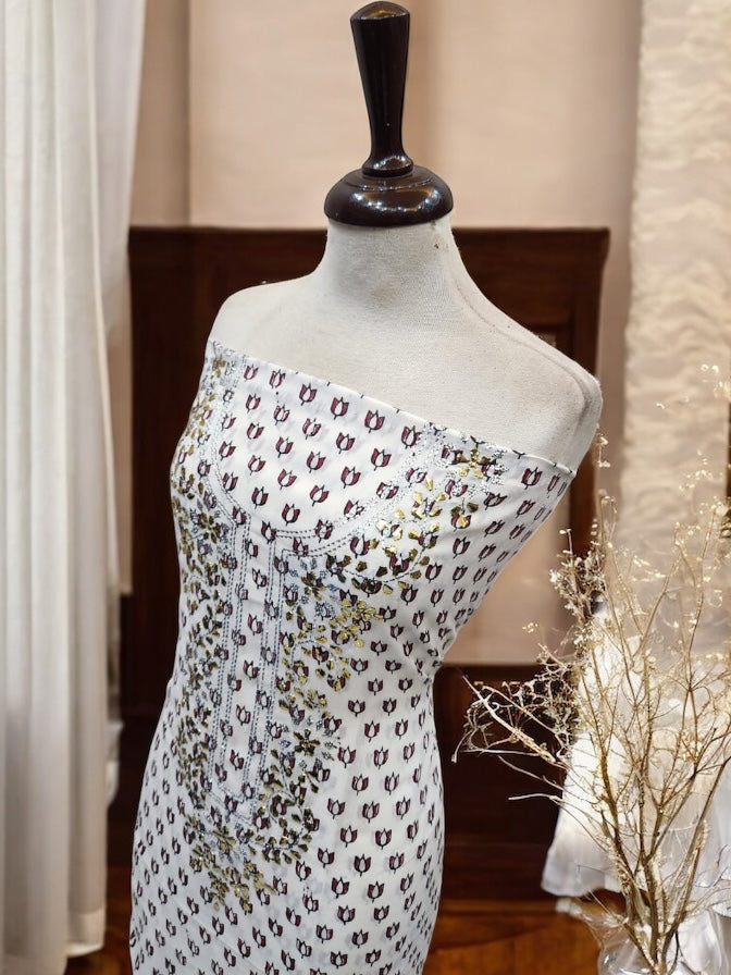 Neen tara Mukesh Shirt Maroon shade