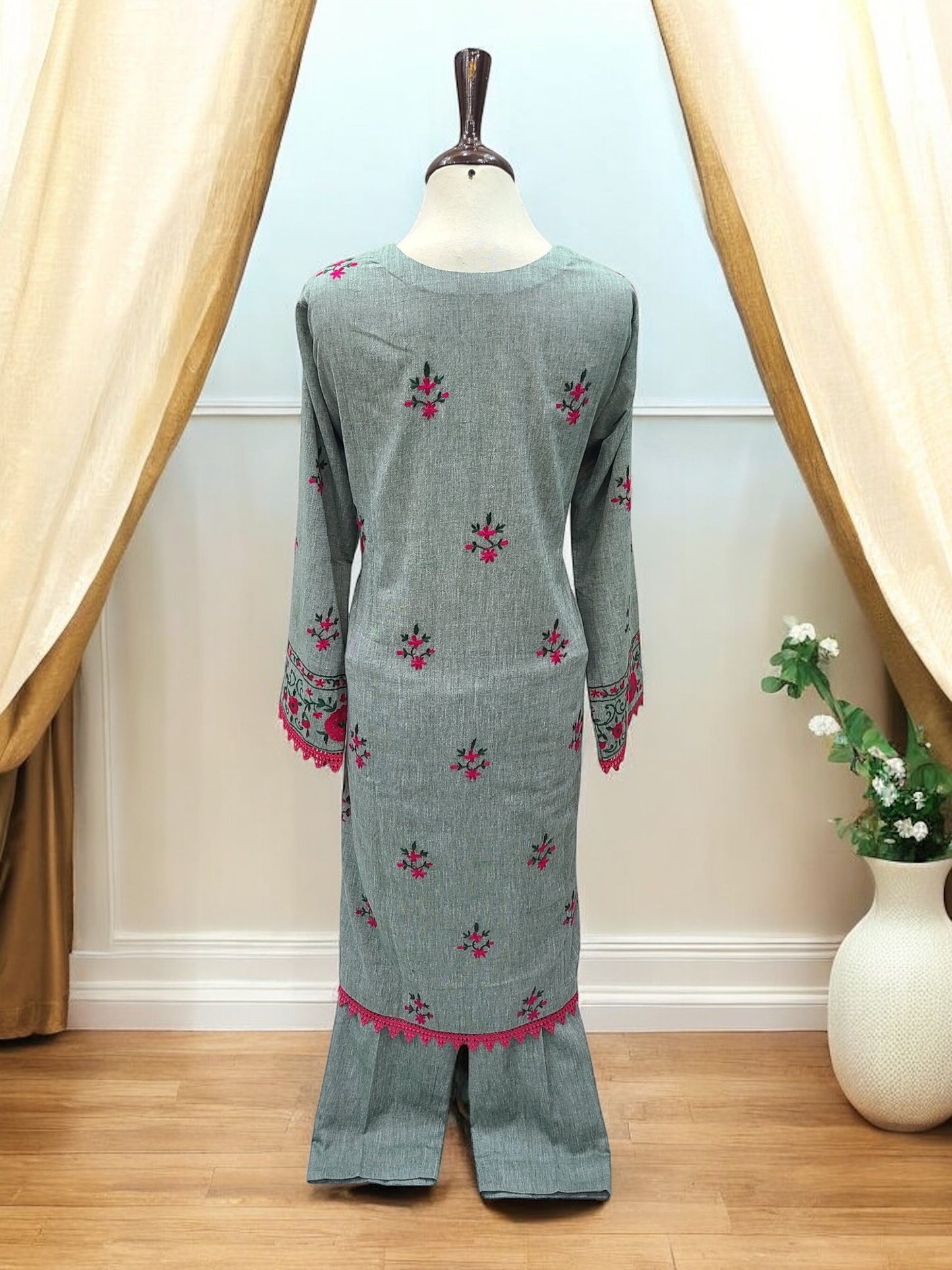 Stitched Khaddar 2pc