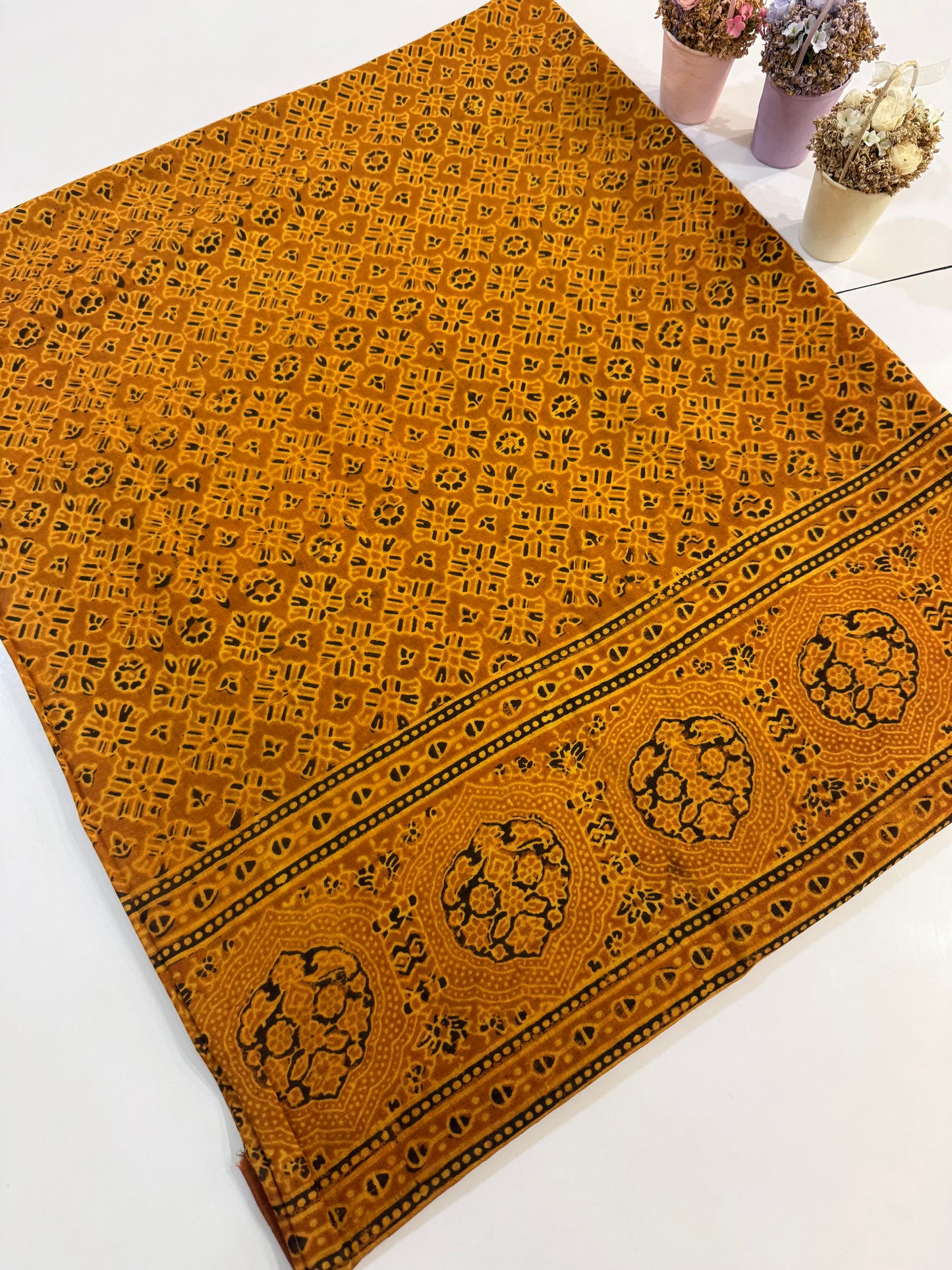 Burnt π₯ Orange Lawn Organic dyed shirt