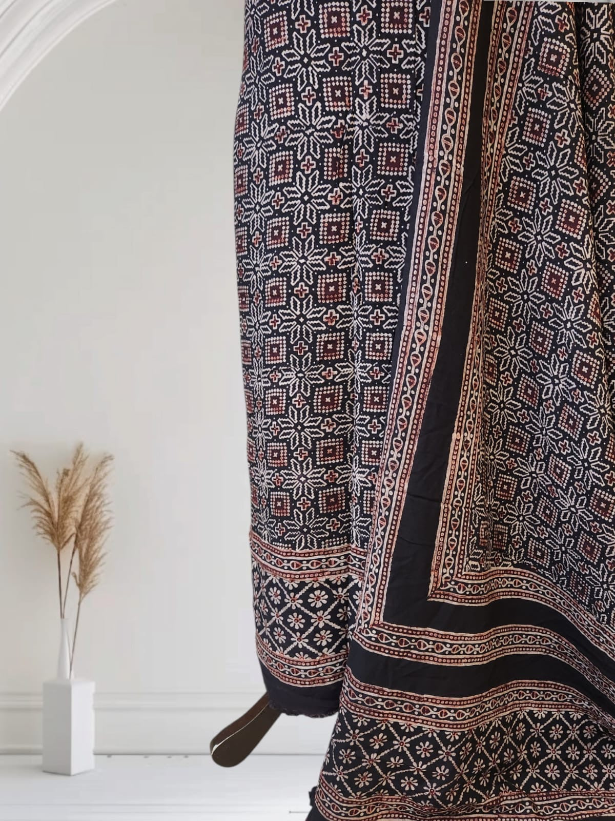 Linen Natural dyed 2pc shirt and duppatta