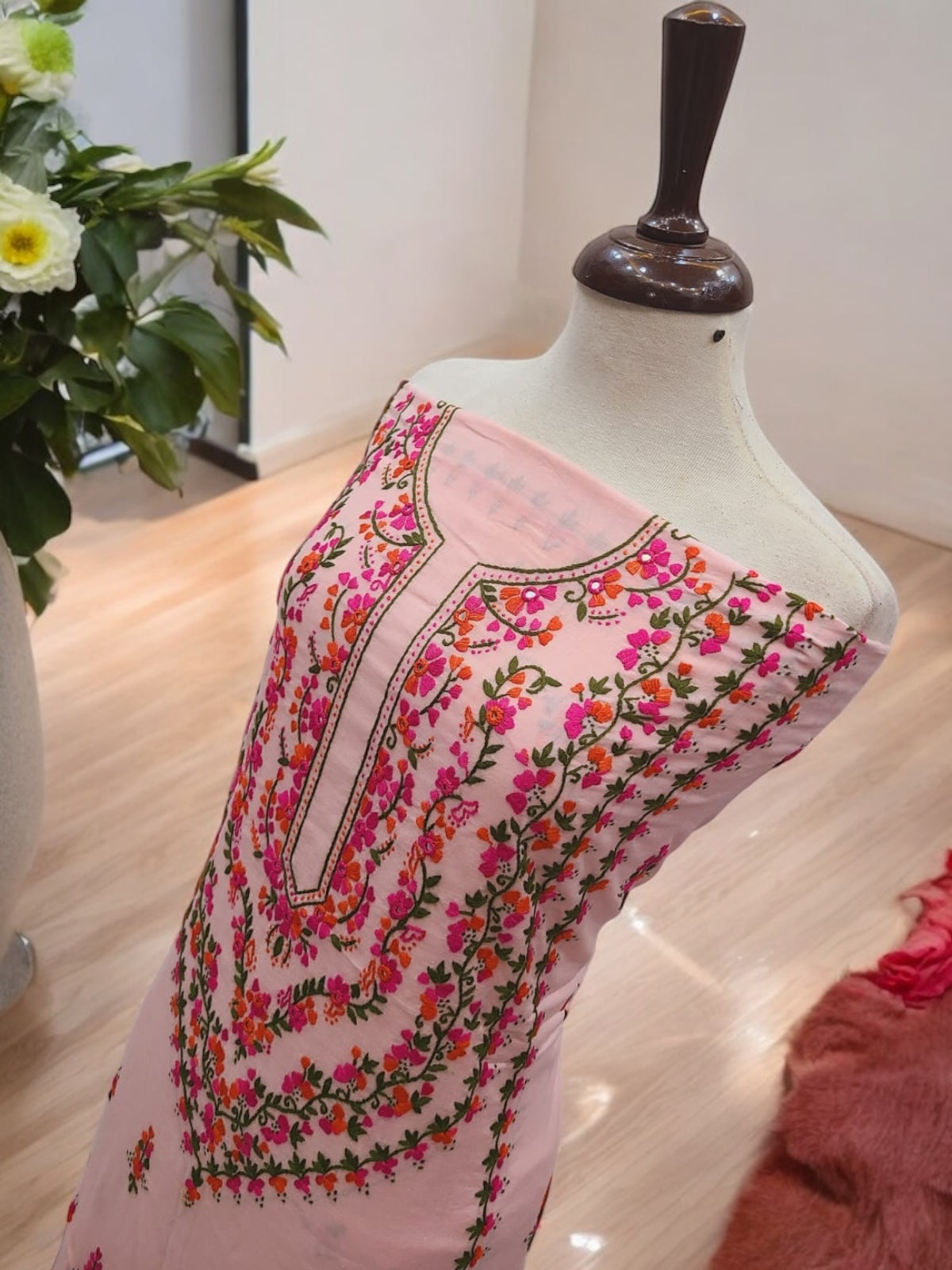 Pastel Pink handcrafted shirt