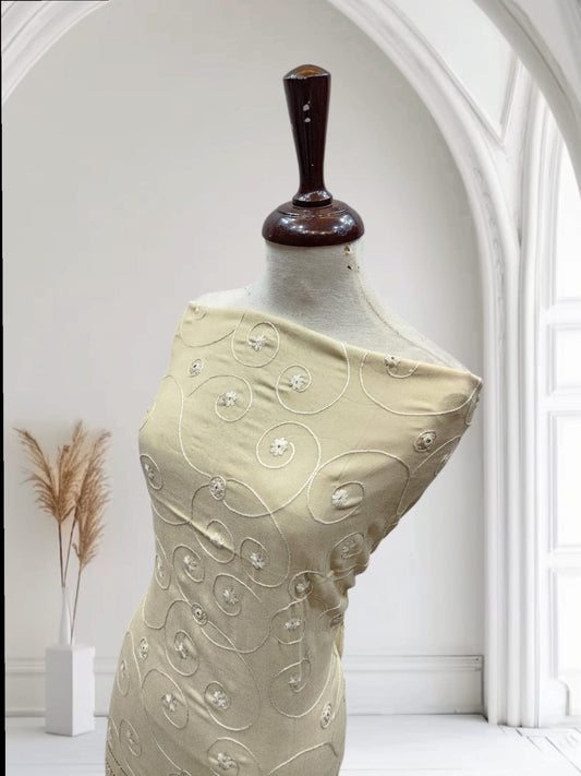 Marina Tarkashi Embriodered jaal shirt