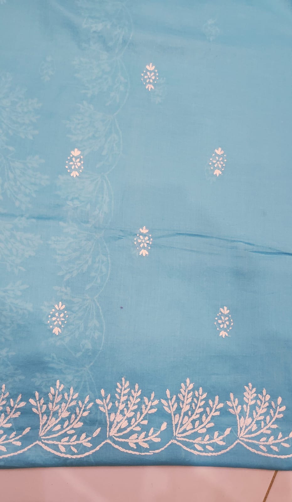 Sale wali lawn shirt Sky Blue shade