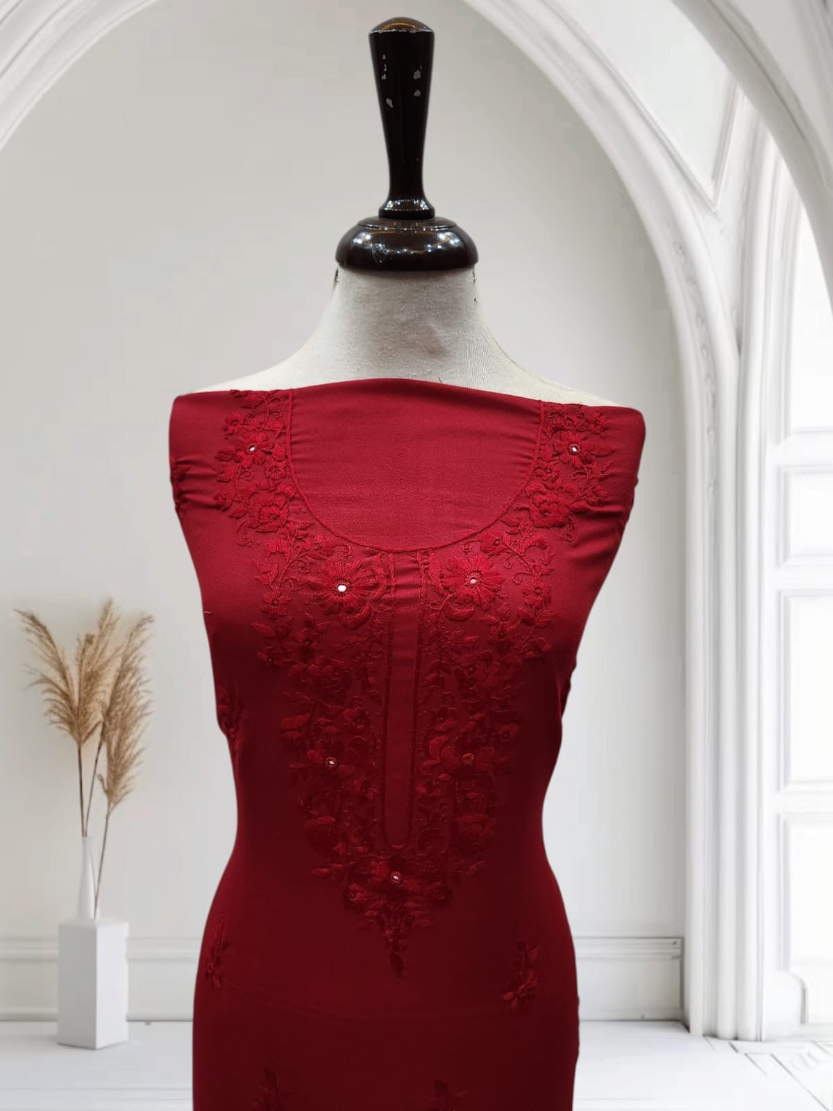 Marina Shirt daman tarkashi with embroidery
