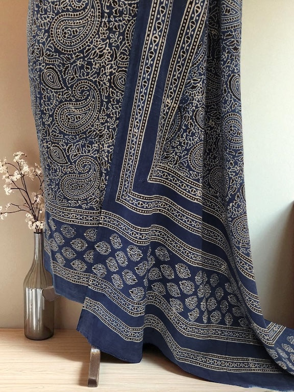 Natural dyed Lawn 2pc Indigo