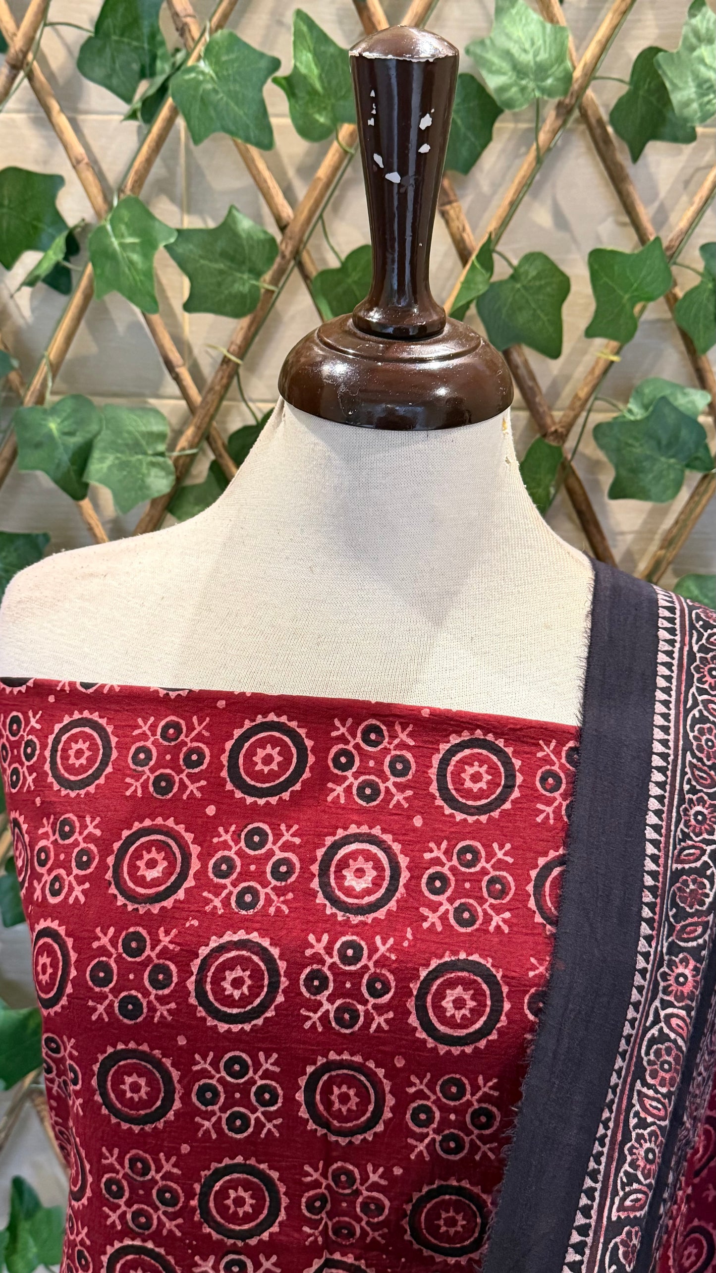 Lawn Natural dyed Shirt and Dupatta
