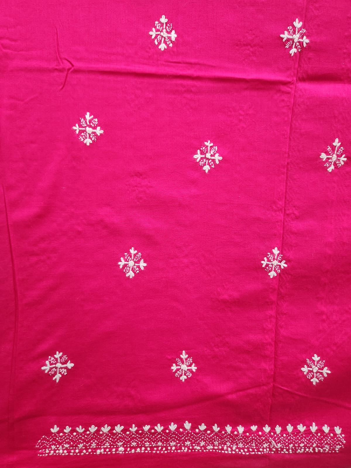 Kantha lawn hand embroidered shirt