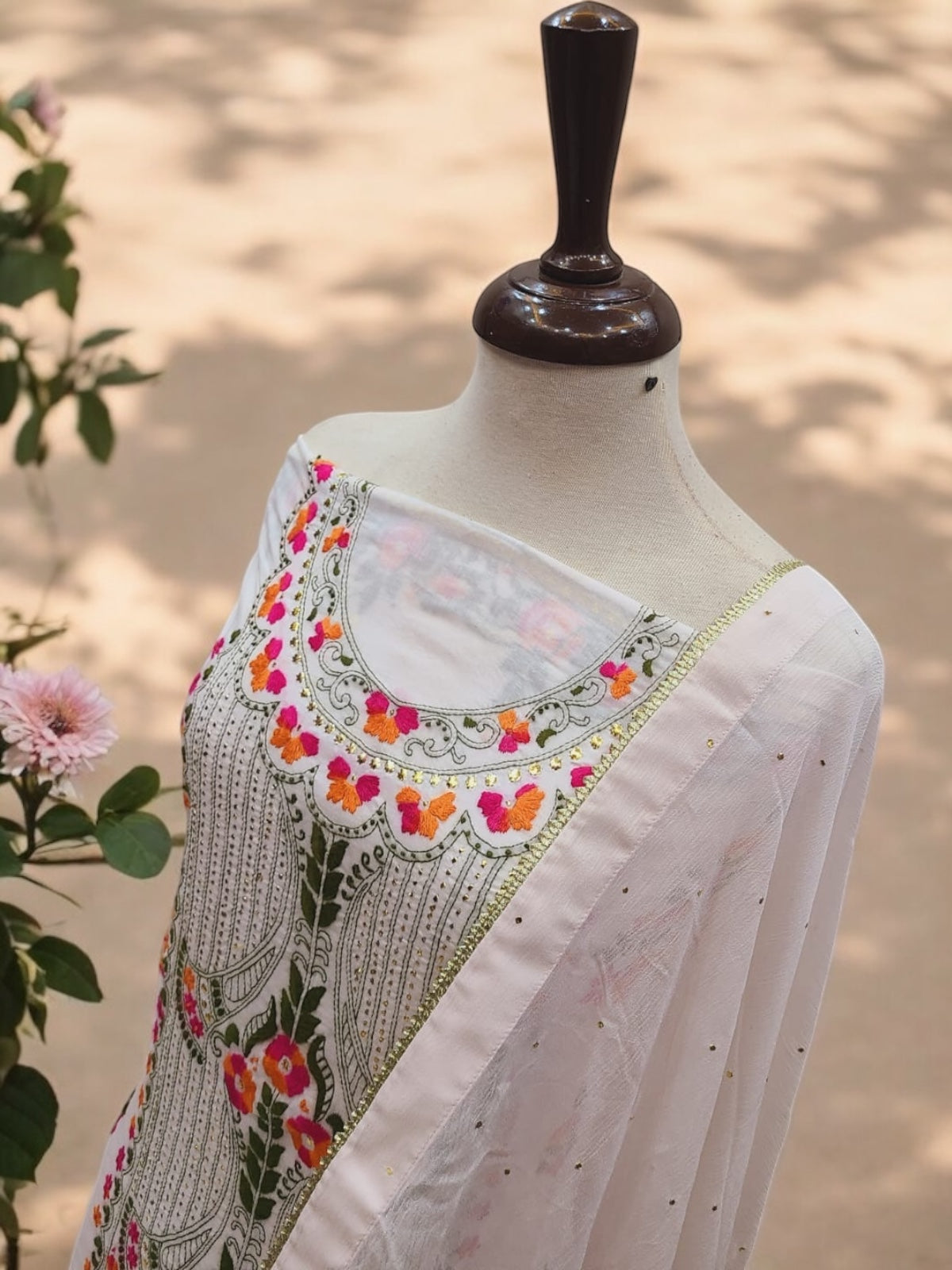 Eid Collection Colourful shirt & Dupatta