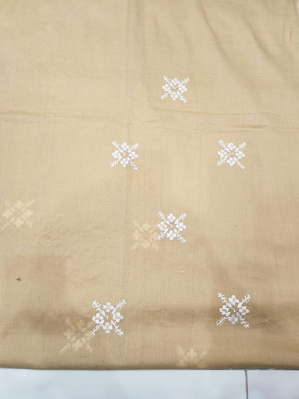 Sale wali lawn Shirt beige shade