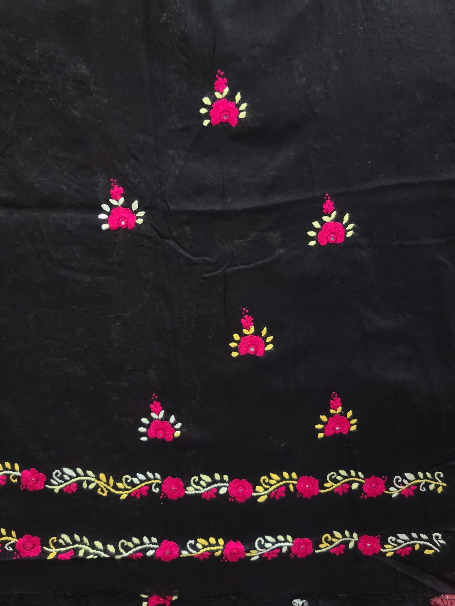 Black Beauty Heavy Hand Embroidered Shirt