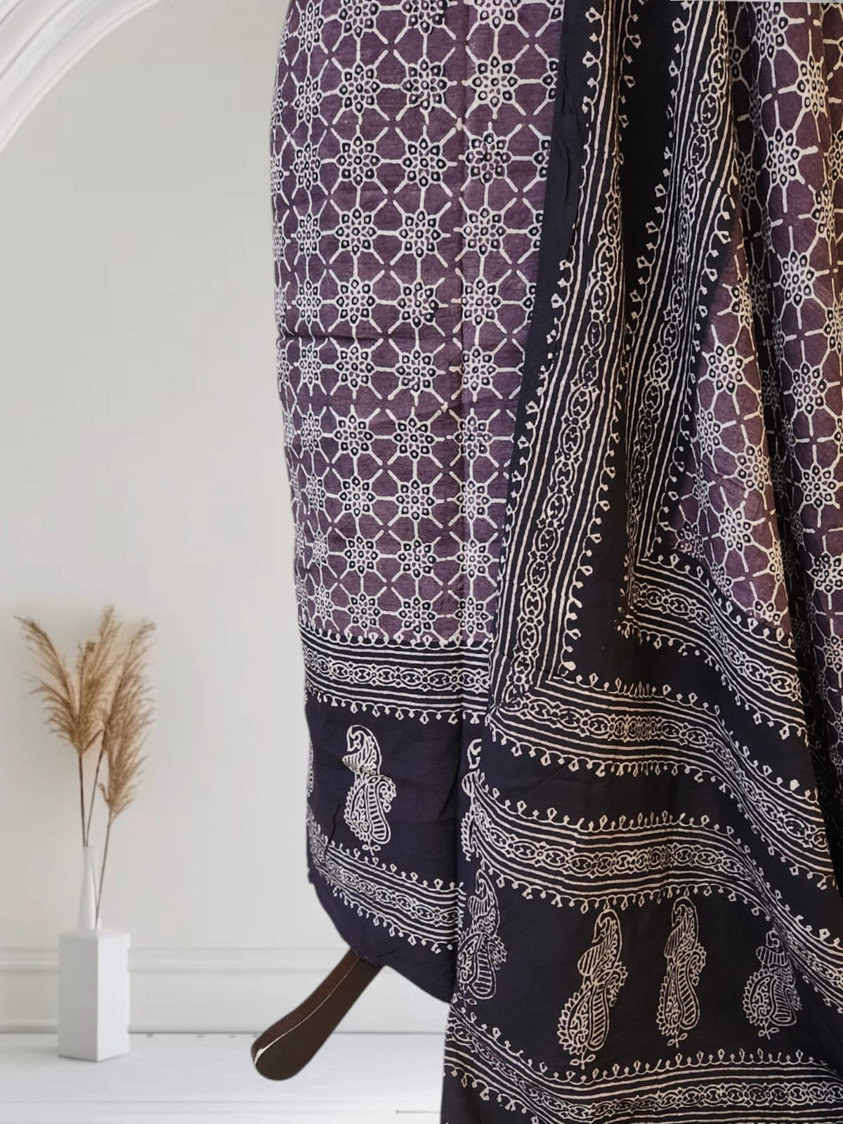 Linen Natural dyed 2pc shirt and duppatta