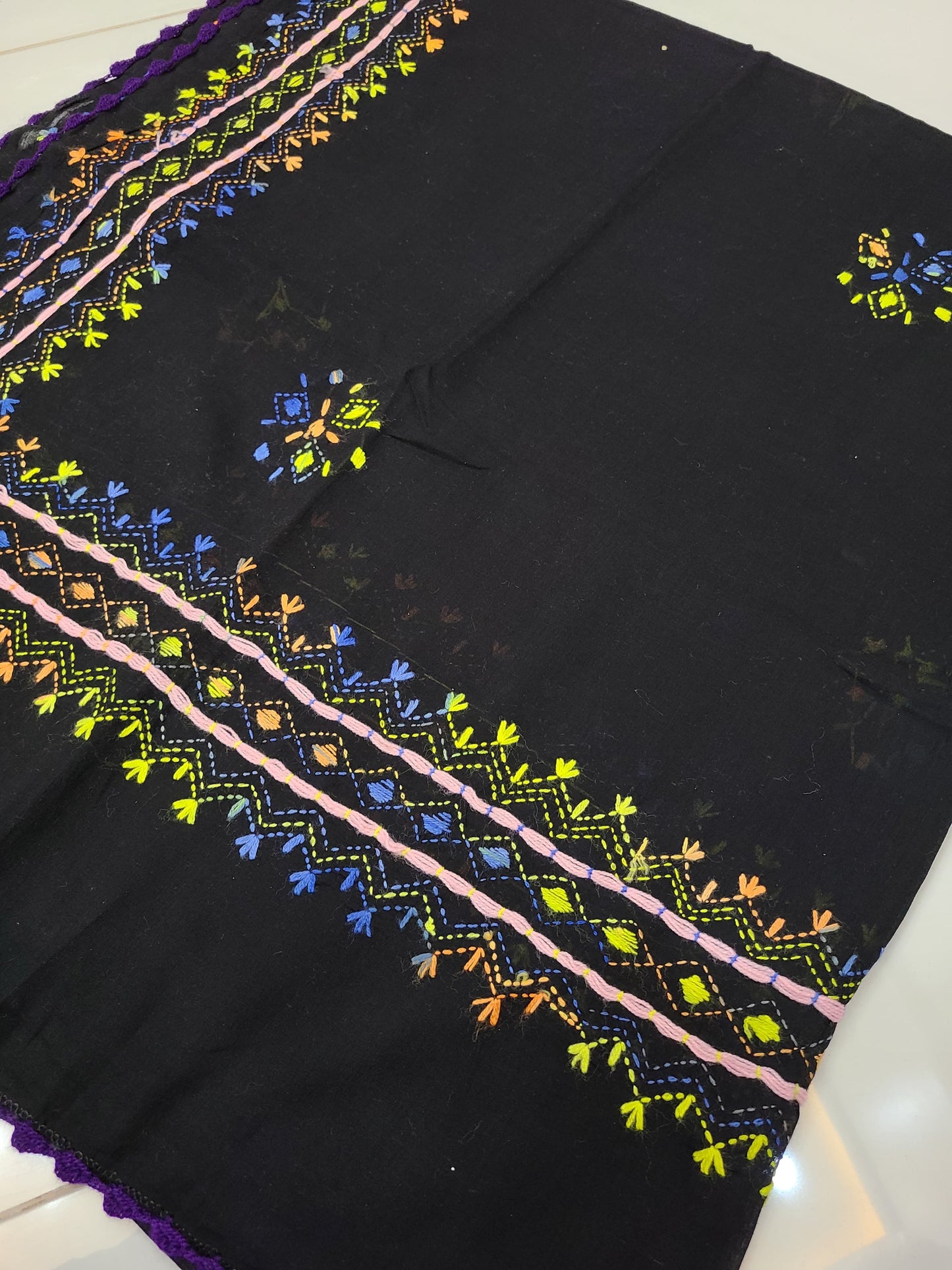 Pure Lawn hand Embroidered Chadar