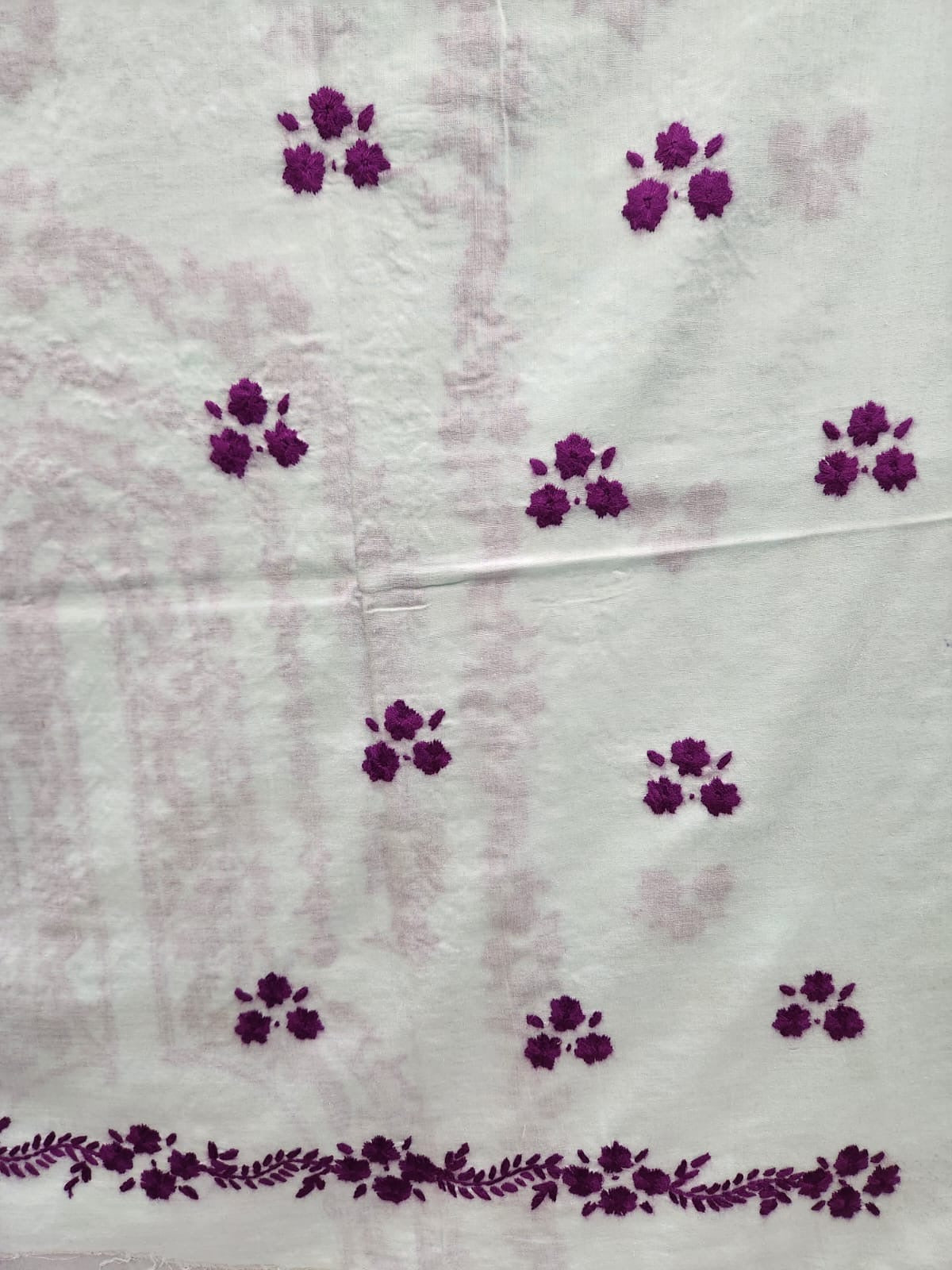 Lawn hand Embroidered Shirt