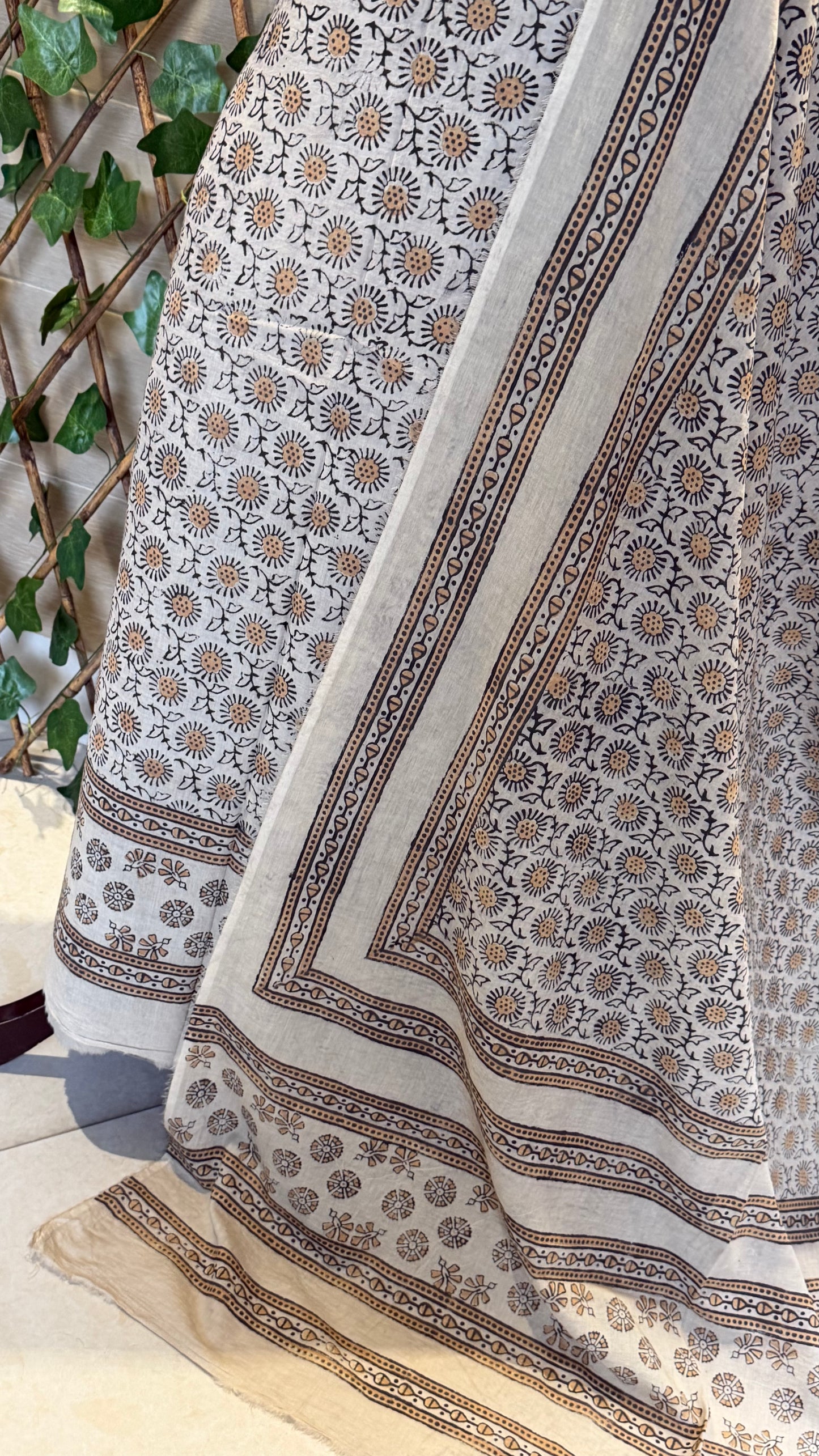 Lawn Natural dyed shirt and dupatta