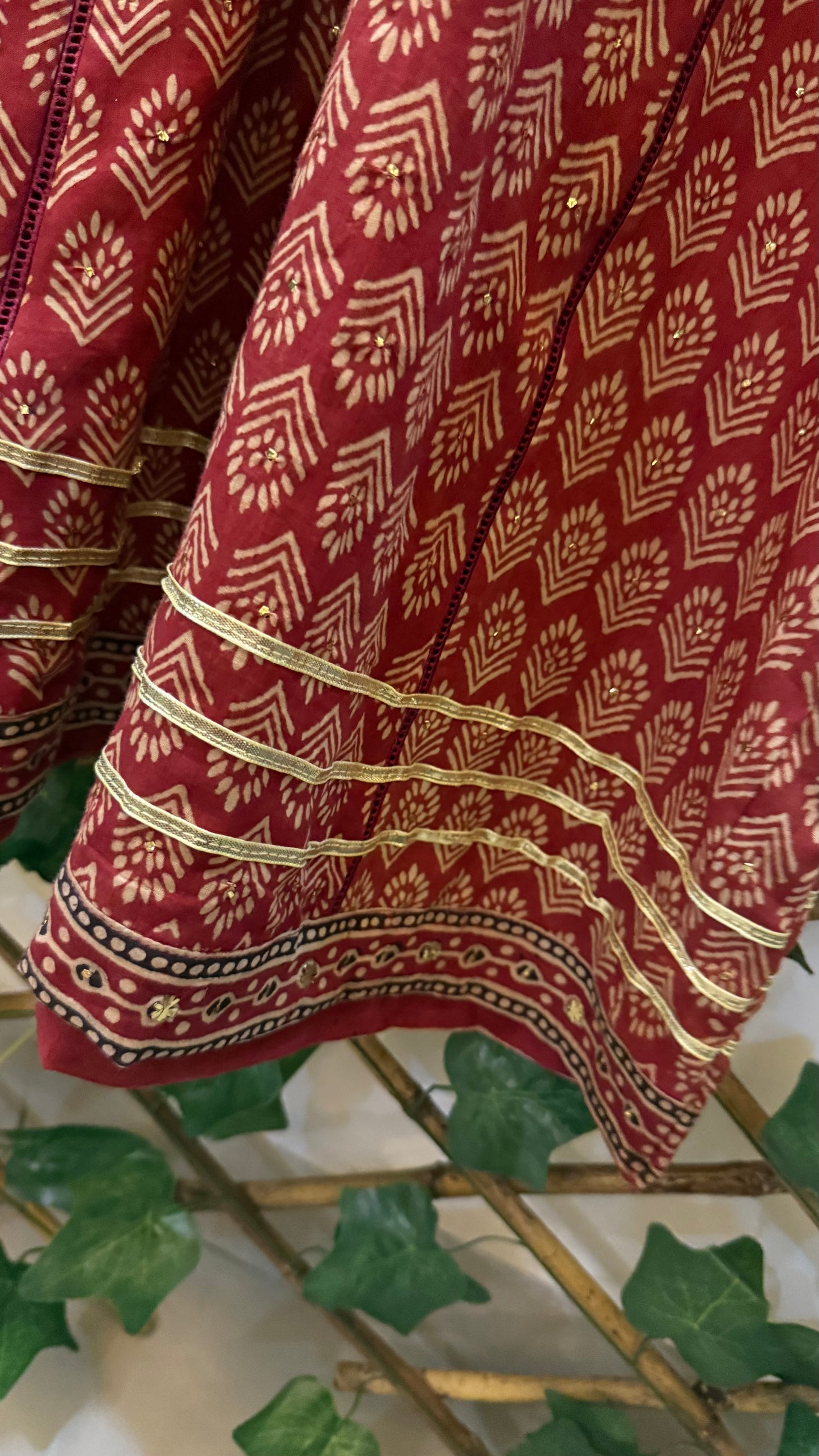 Medium Size Long dress lawn