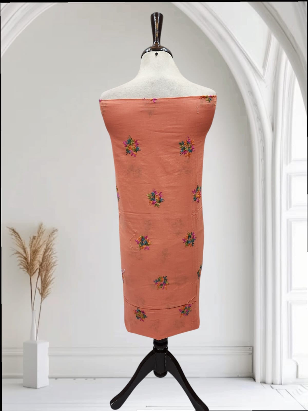 Tarkashi lawn hand Embroidered shirt