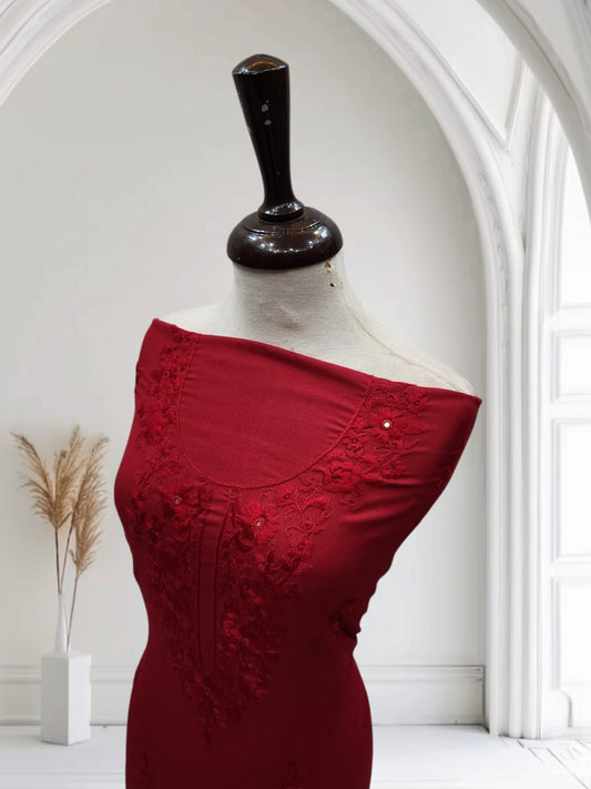 Marina Shirt daman tarkashi with embroidery