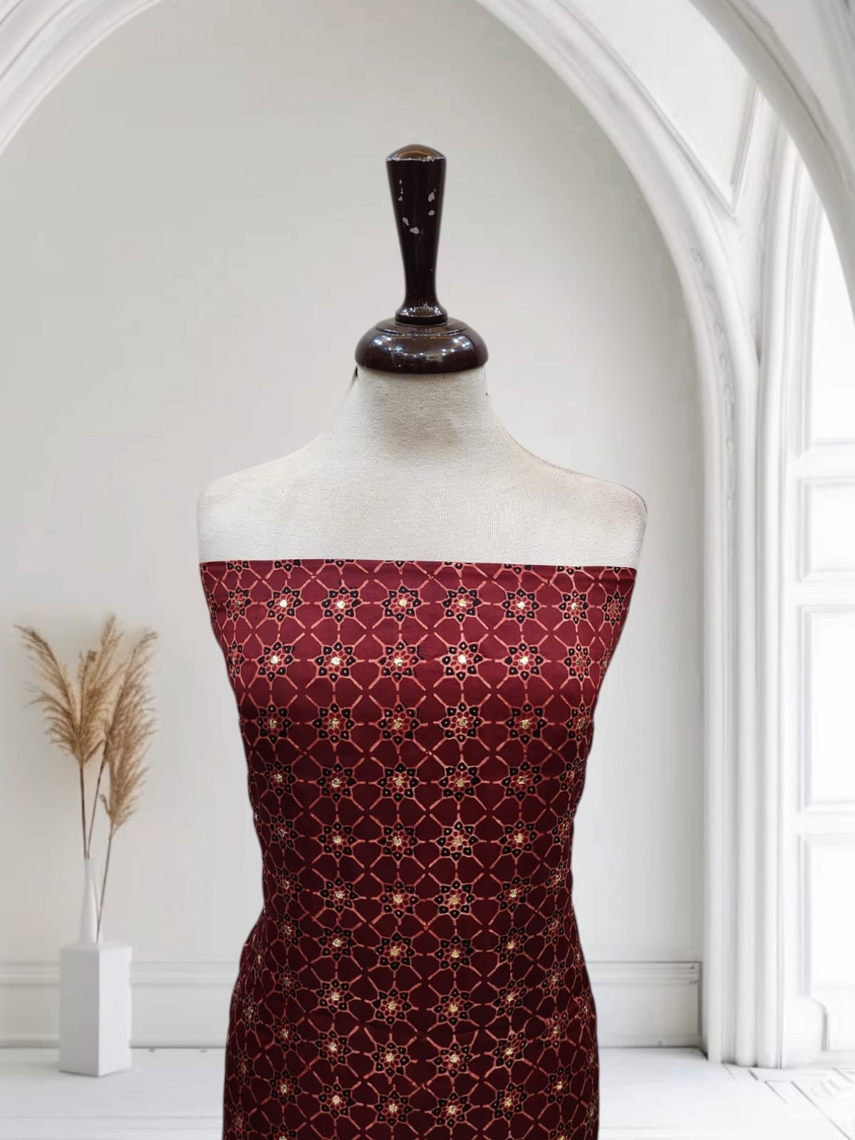 Shamooz Silk Mukesh shirt