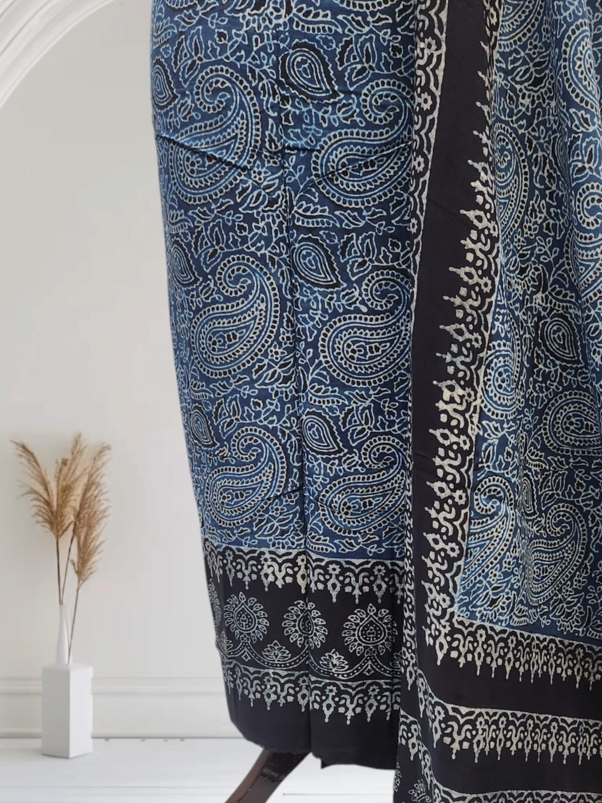 Sale on Linen natural dyed shirt & dupatta