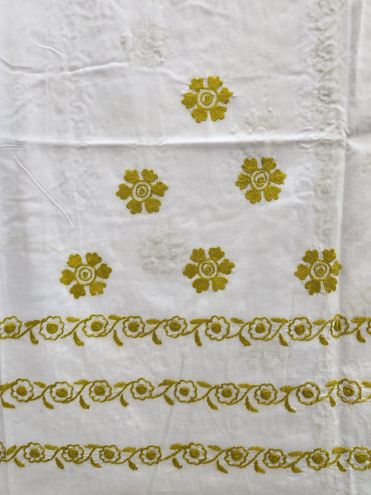 Gulab patti embroidered Shirt