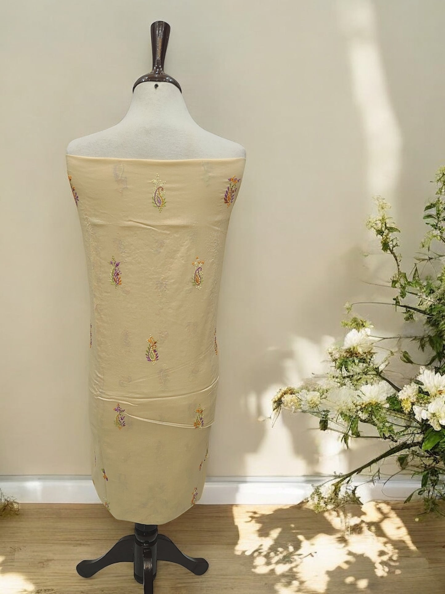 Paisley Hand Embroidered Shirt